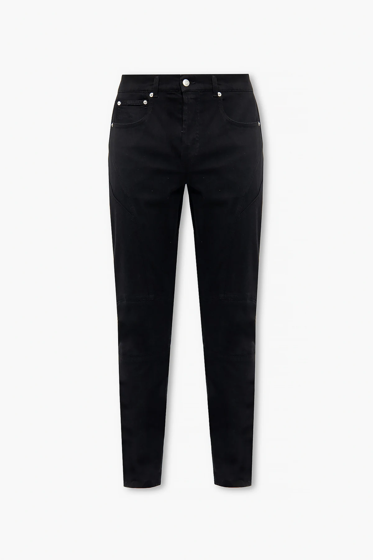 Jeans with stitching details