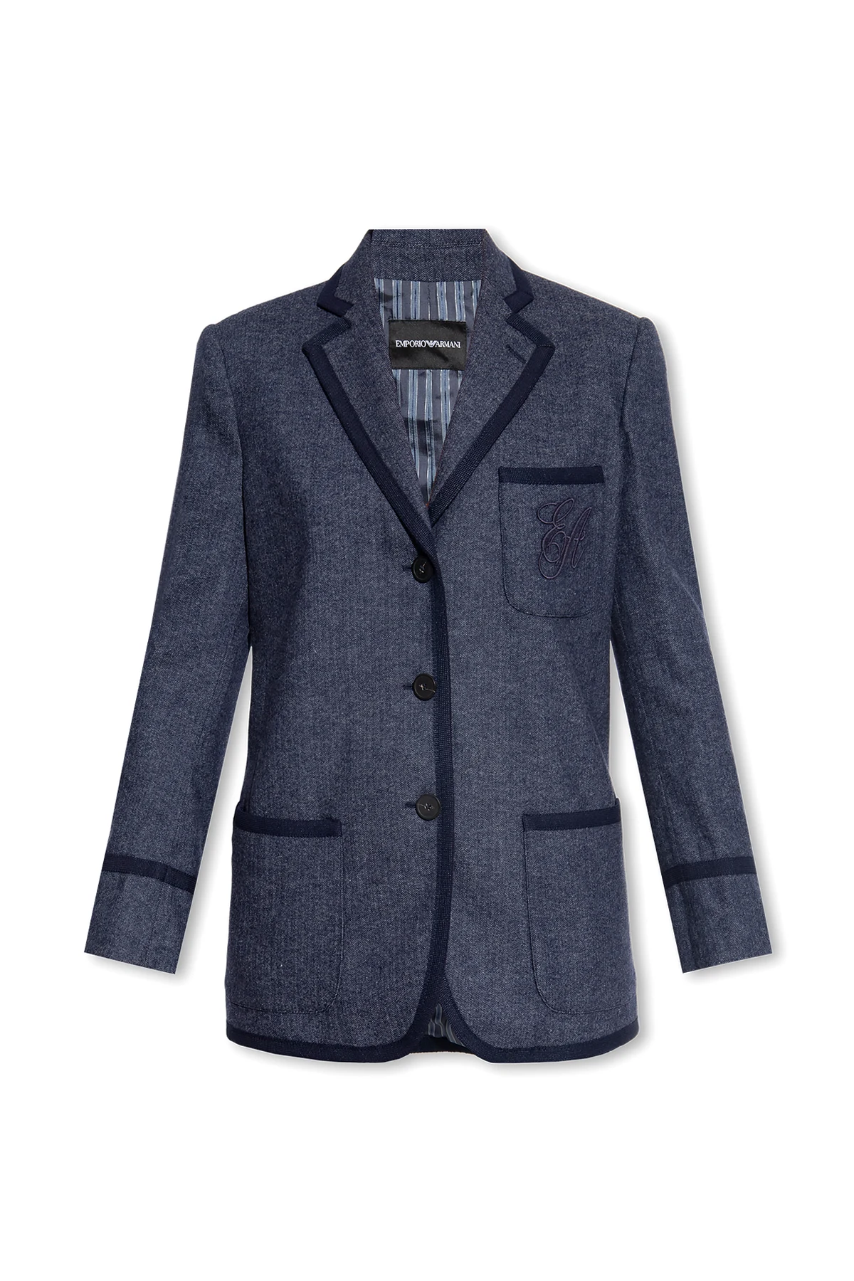 Blazer with logo