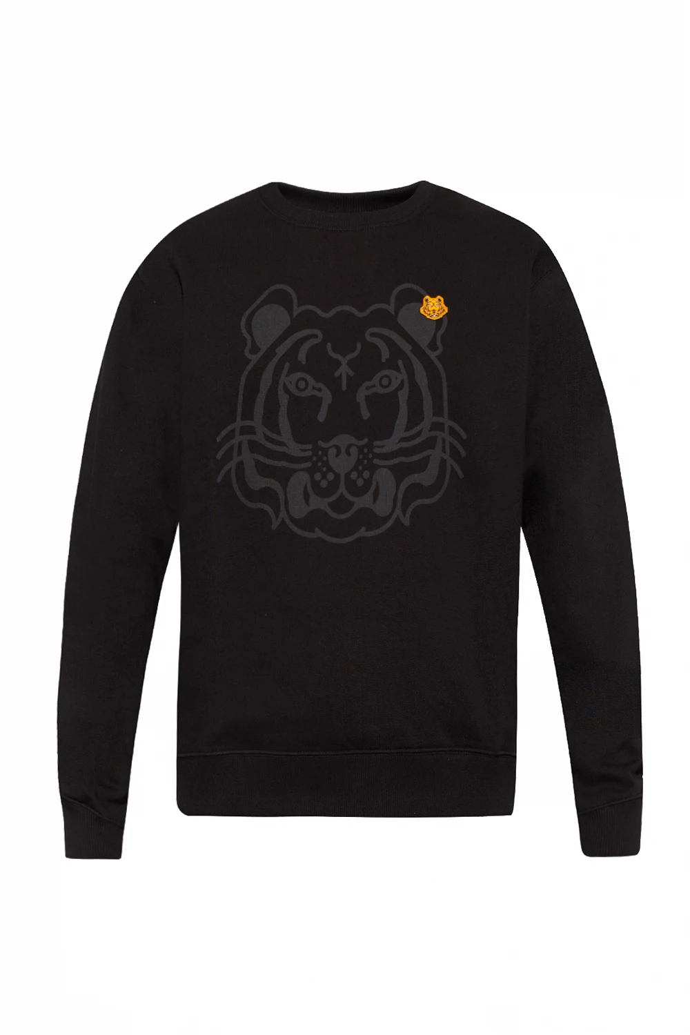 Sweatshirt with tiger motif