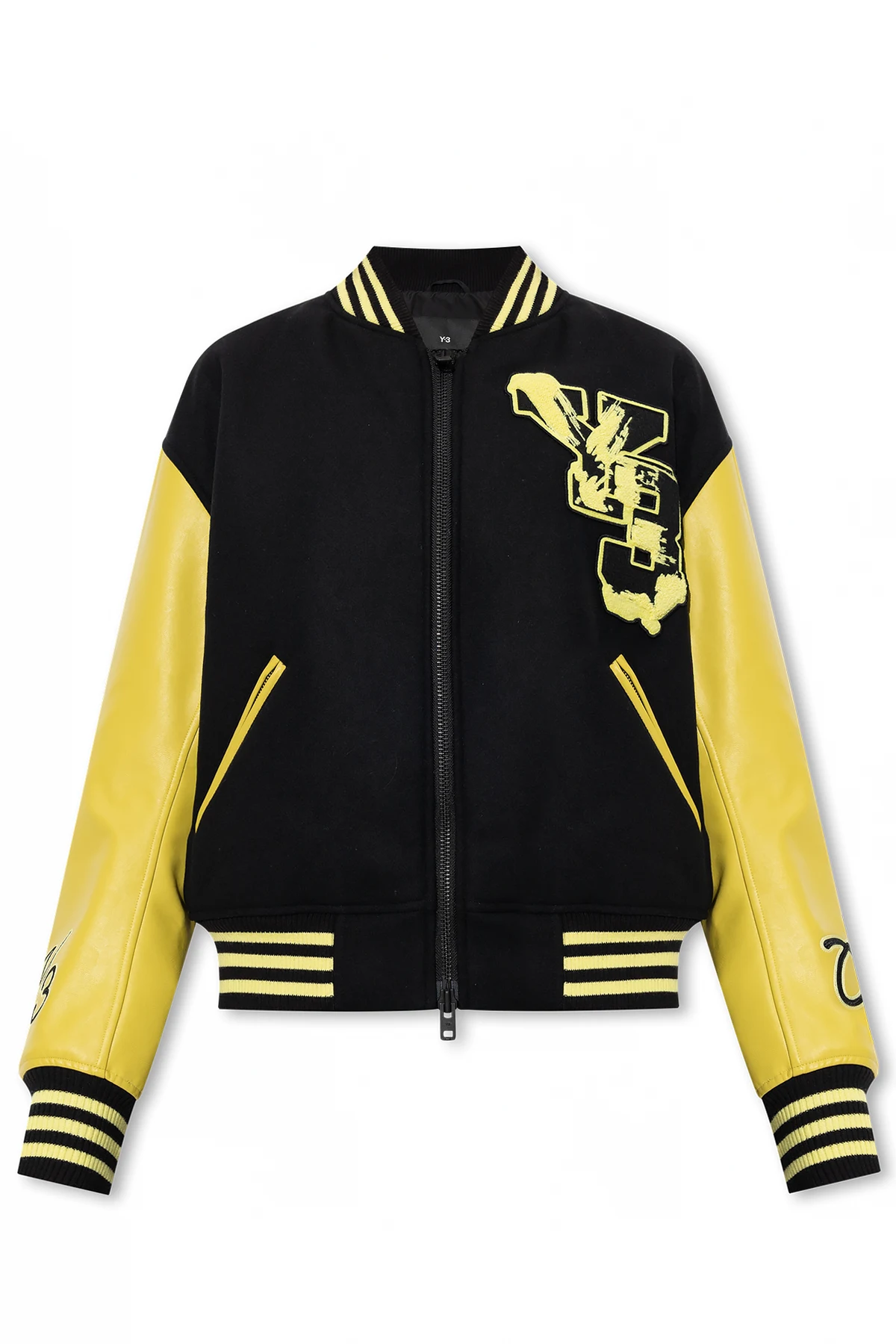 Bomber jacket with logo