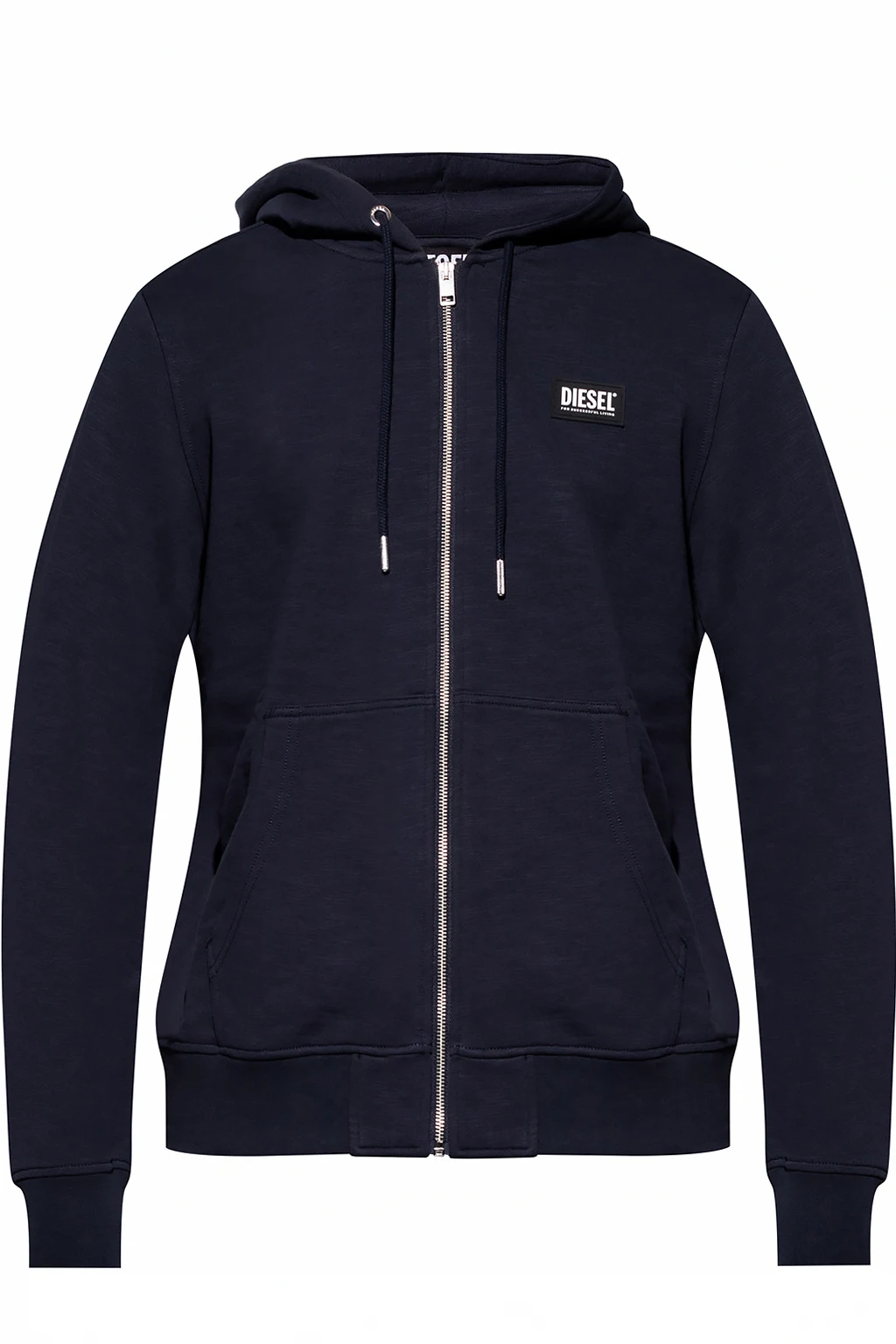 Logo-patched hoodie
