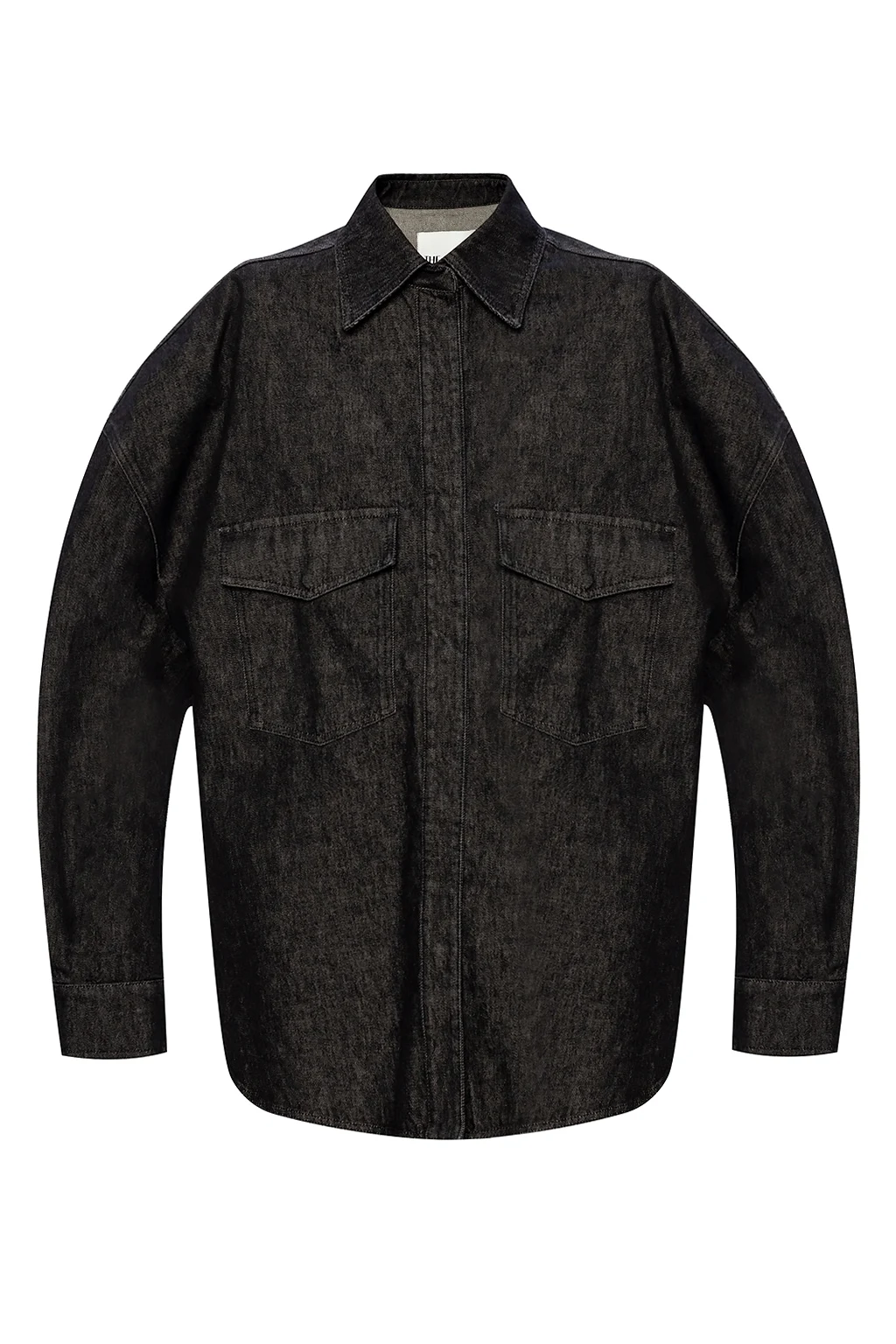 Oversize denim shirt