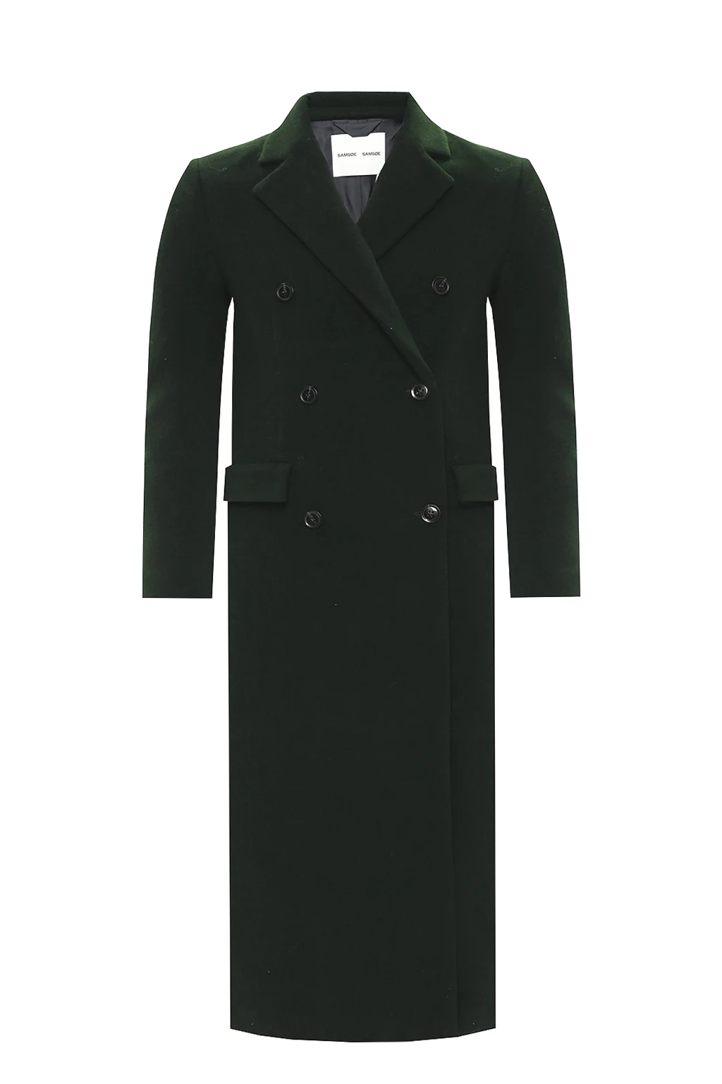 Double-breasted coat