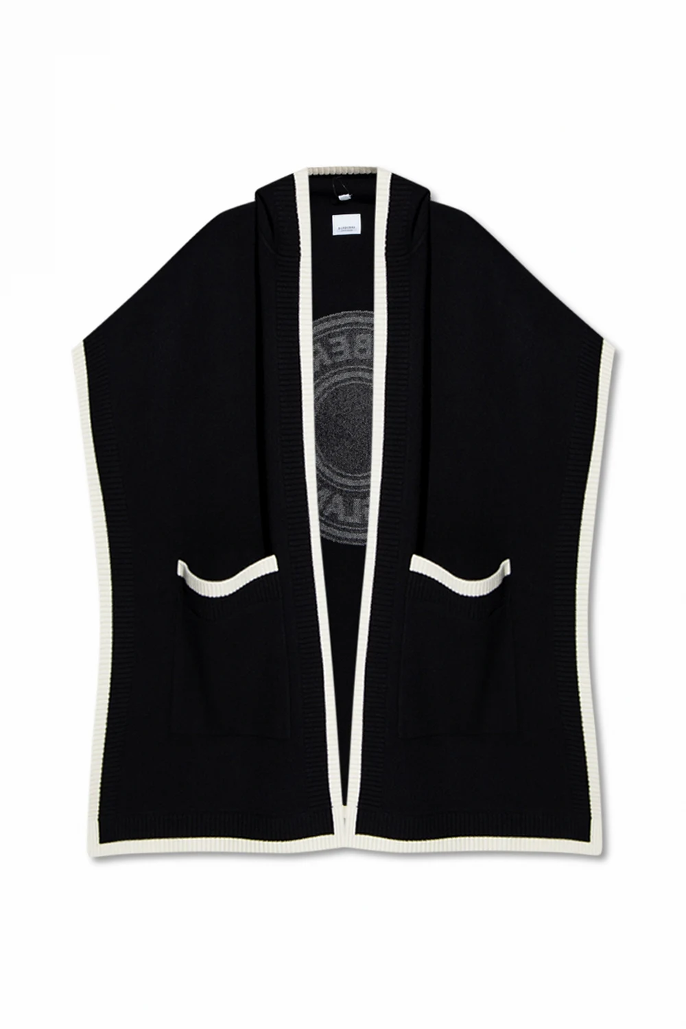 ‘Carla’ wool poncho