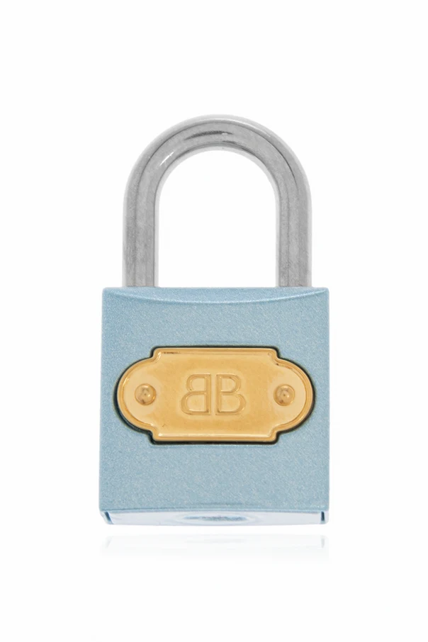 BLAU Anhänger in Form eines Vorhängeschlosses