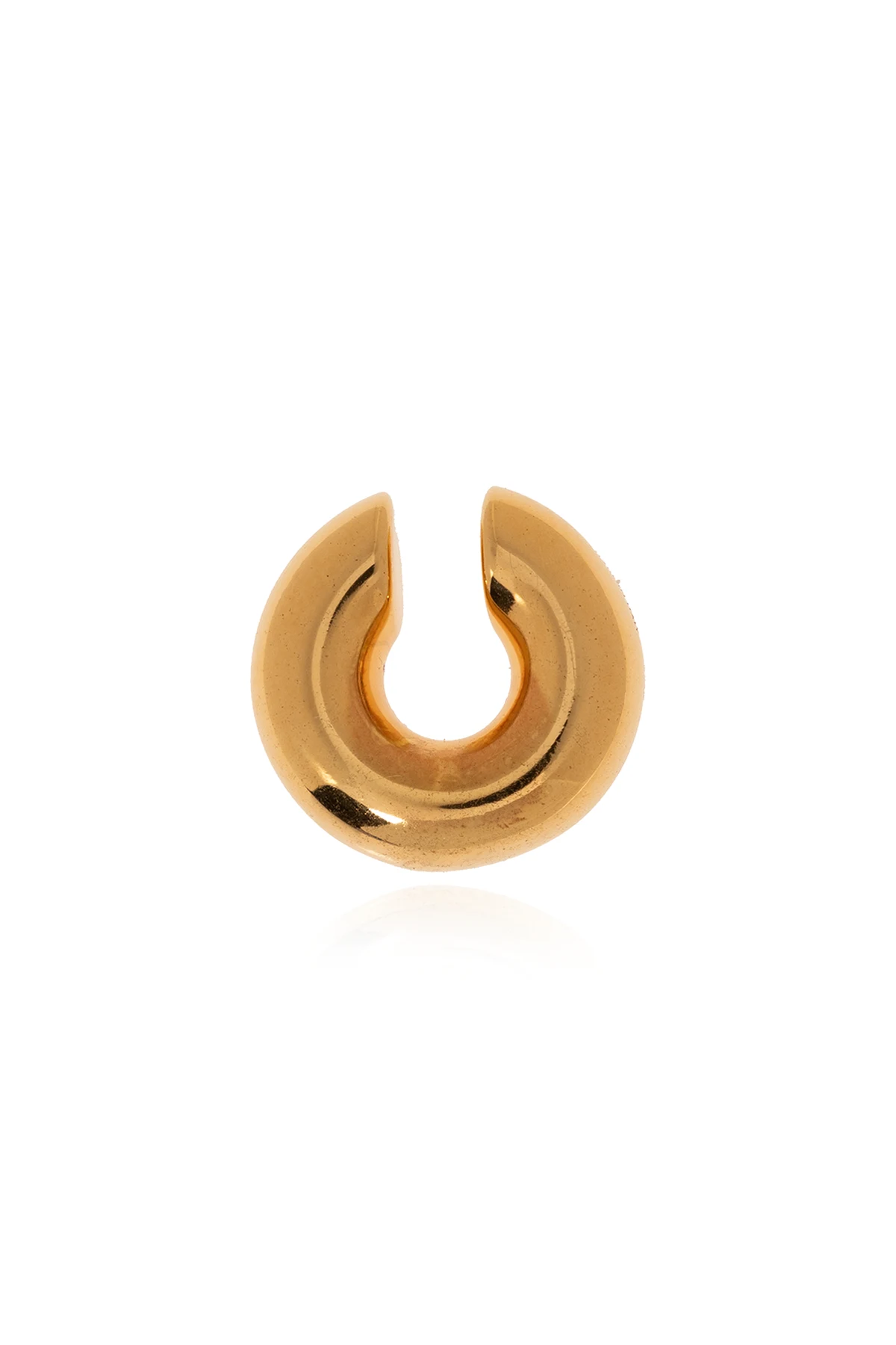 Silver ear cuff