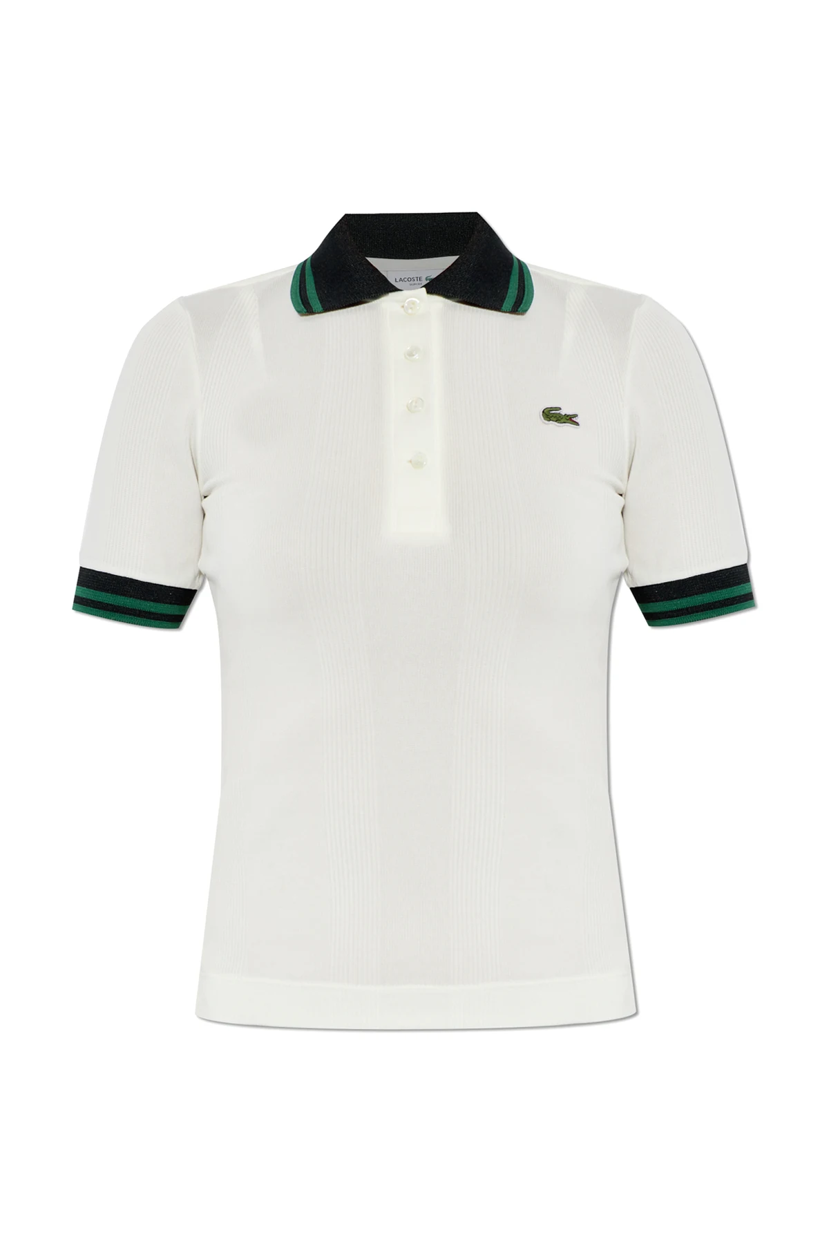 cream Polo with logo
