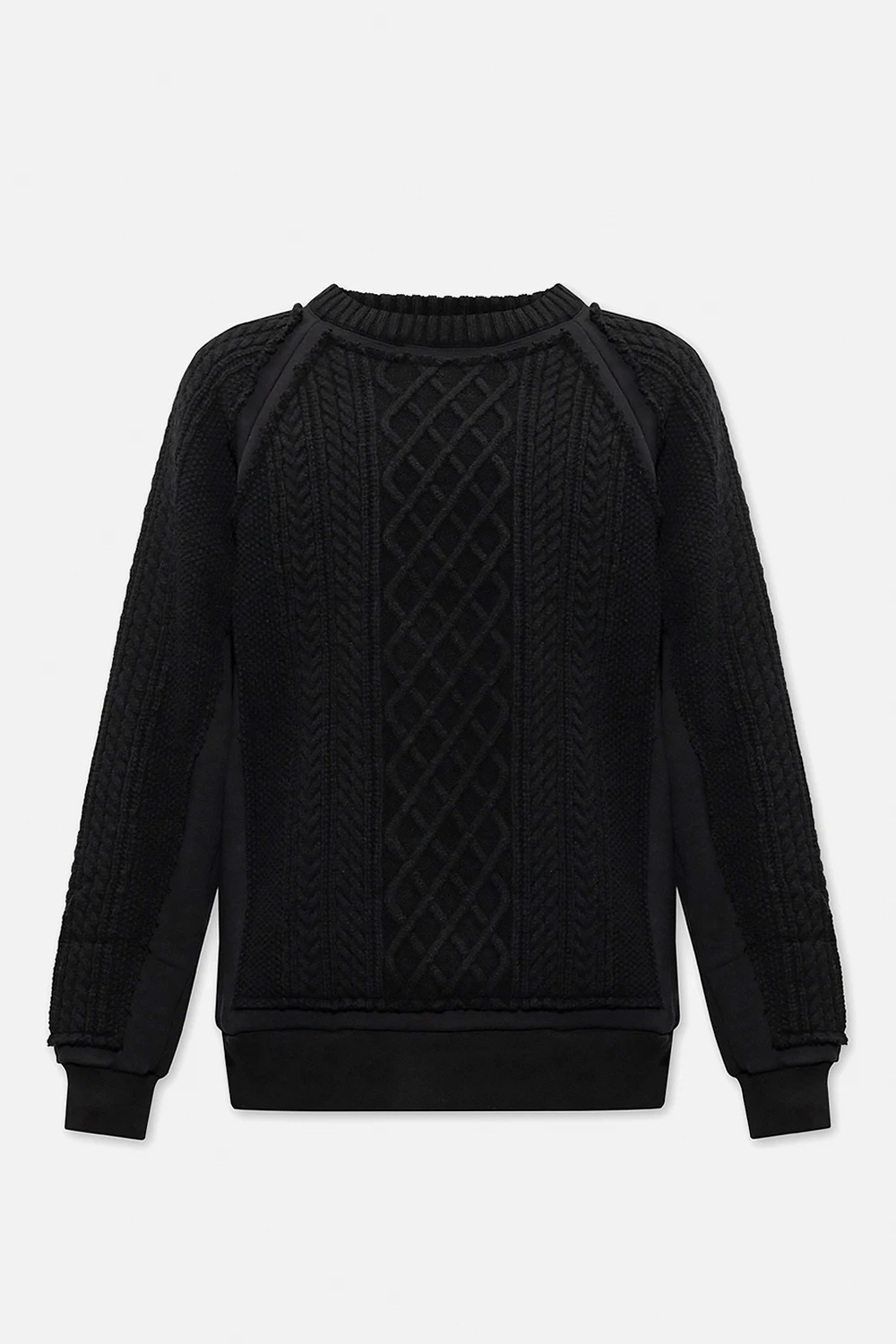 Sweatshirt with patches