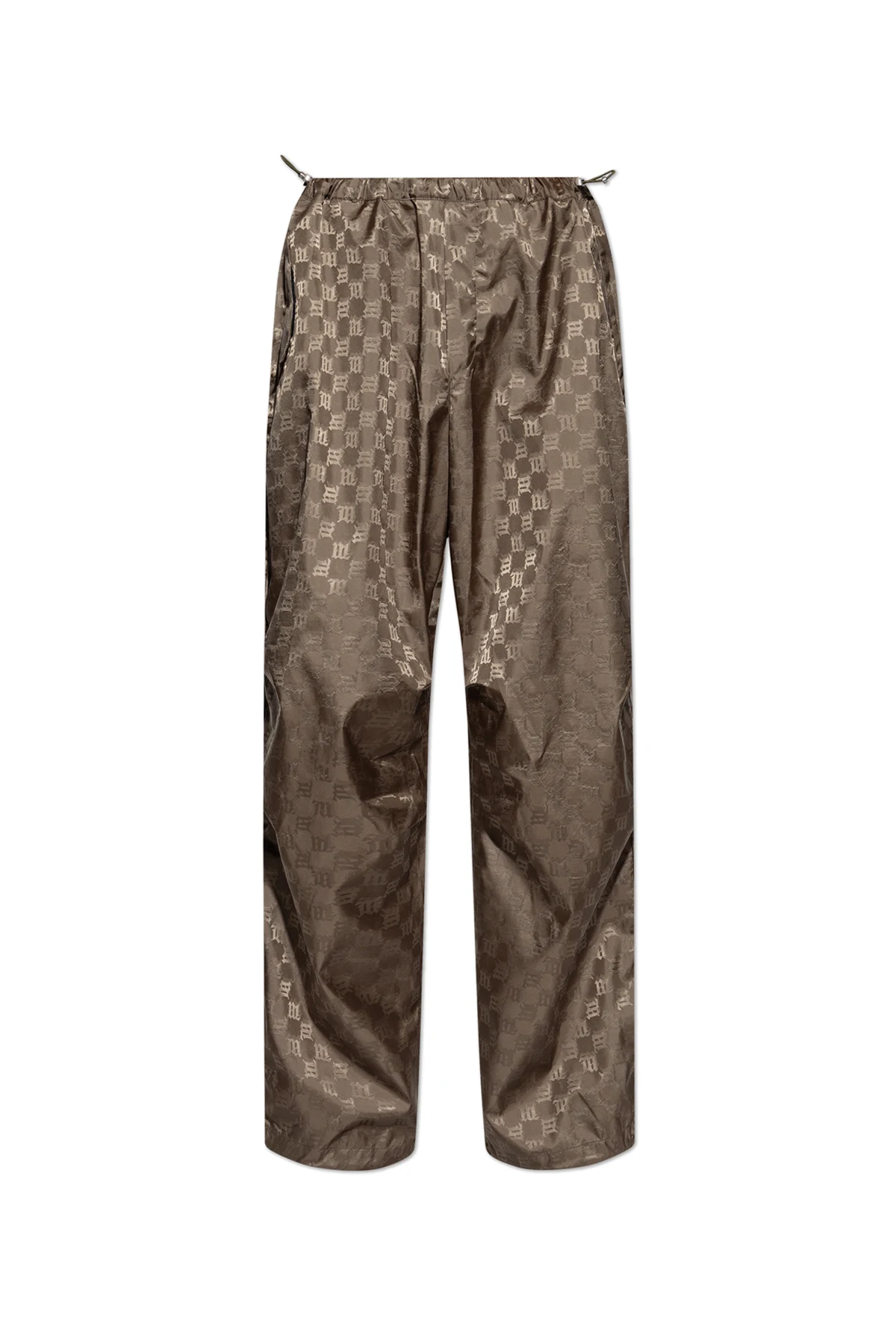 Spodnie z monogramem.