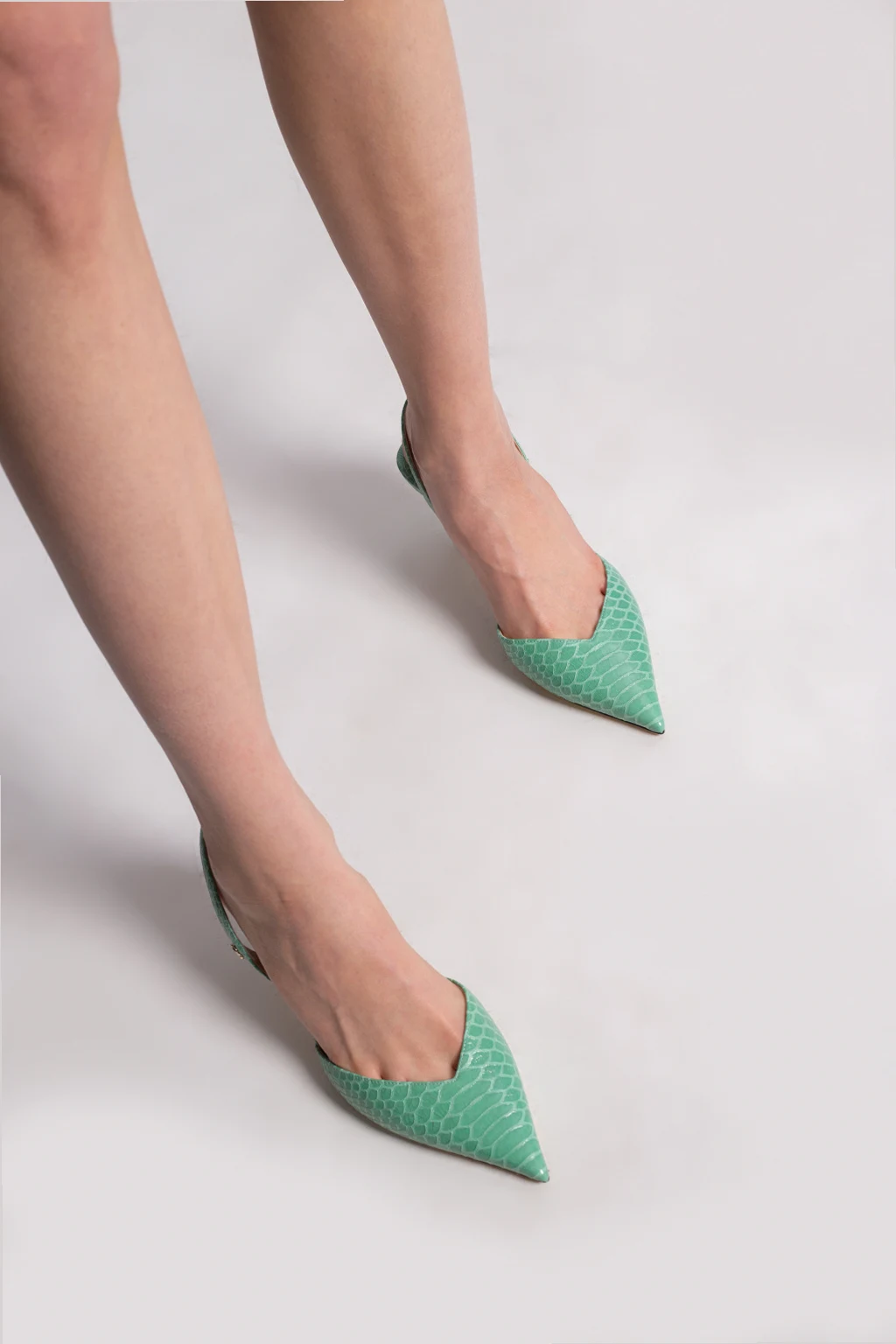 'Thandi' stiletto pumps with logo