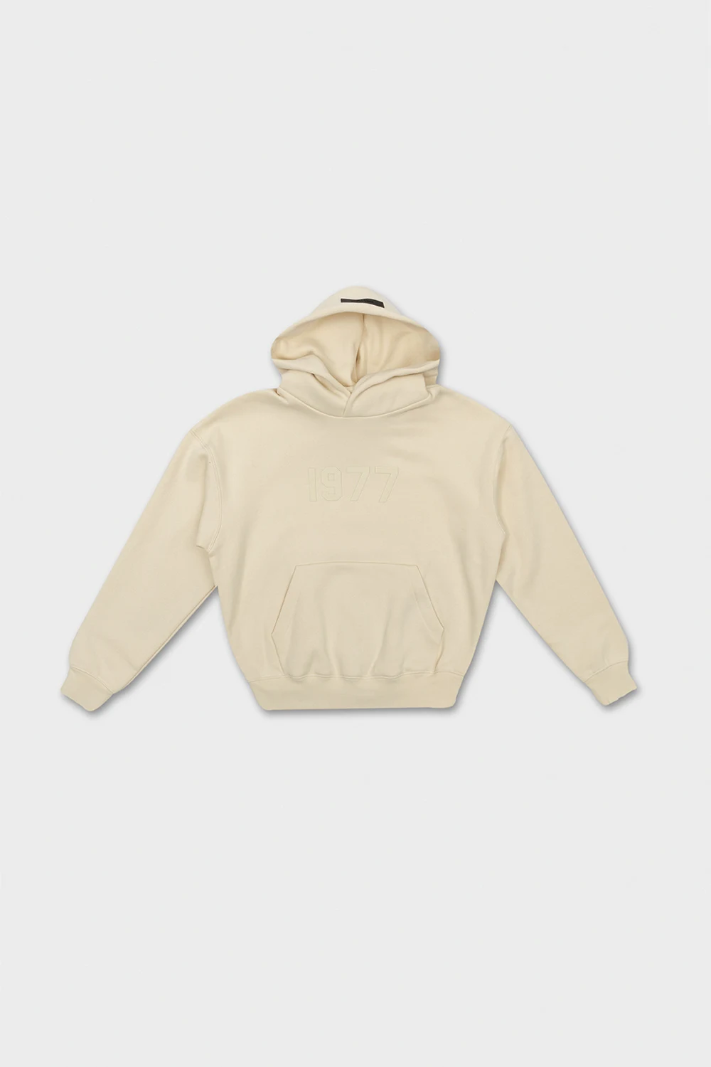 Hoodie with logo pattern