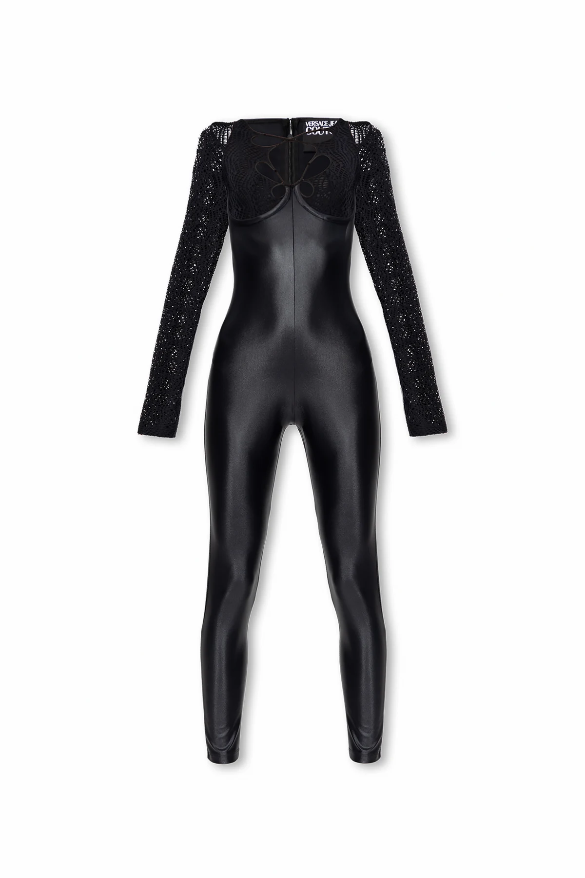 Jumpsuit with long sleeves