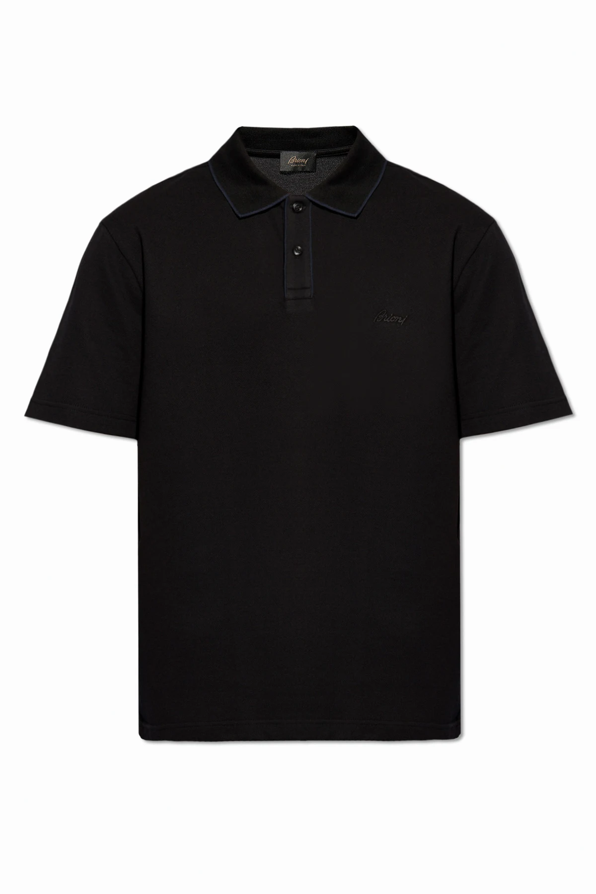 Cotton polo shirt with logo