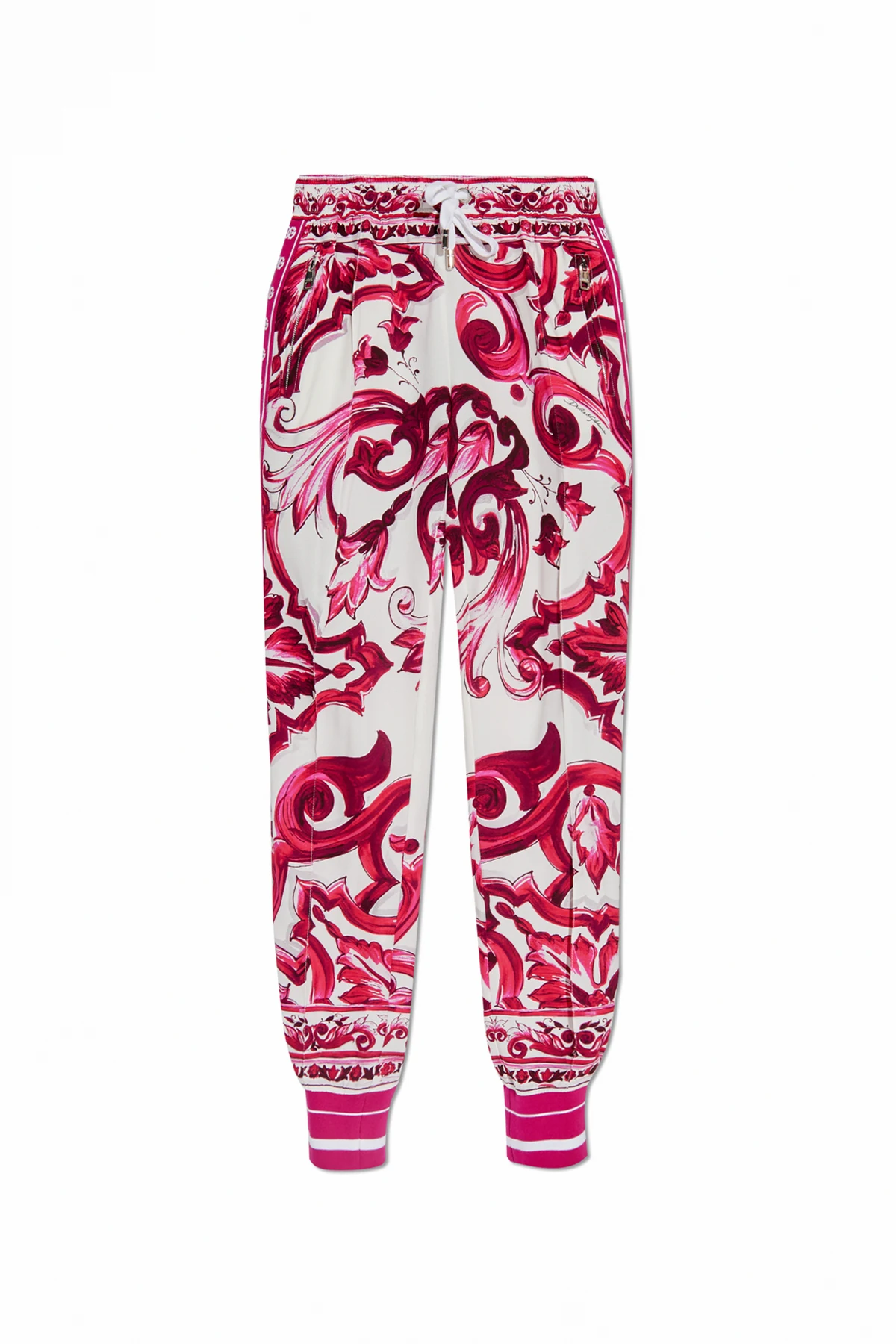 Pants with Majolica pattern