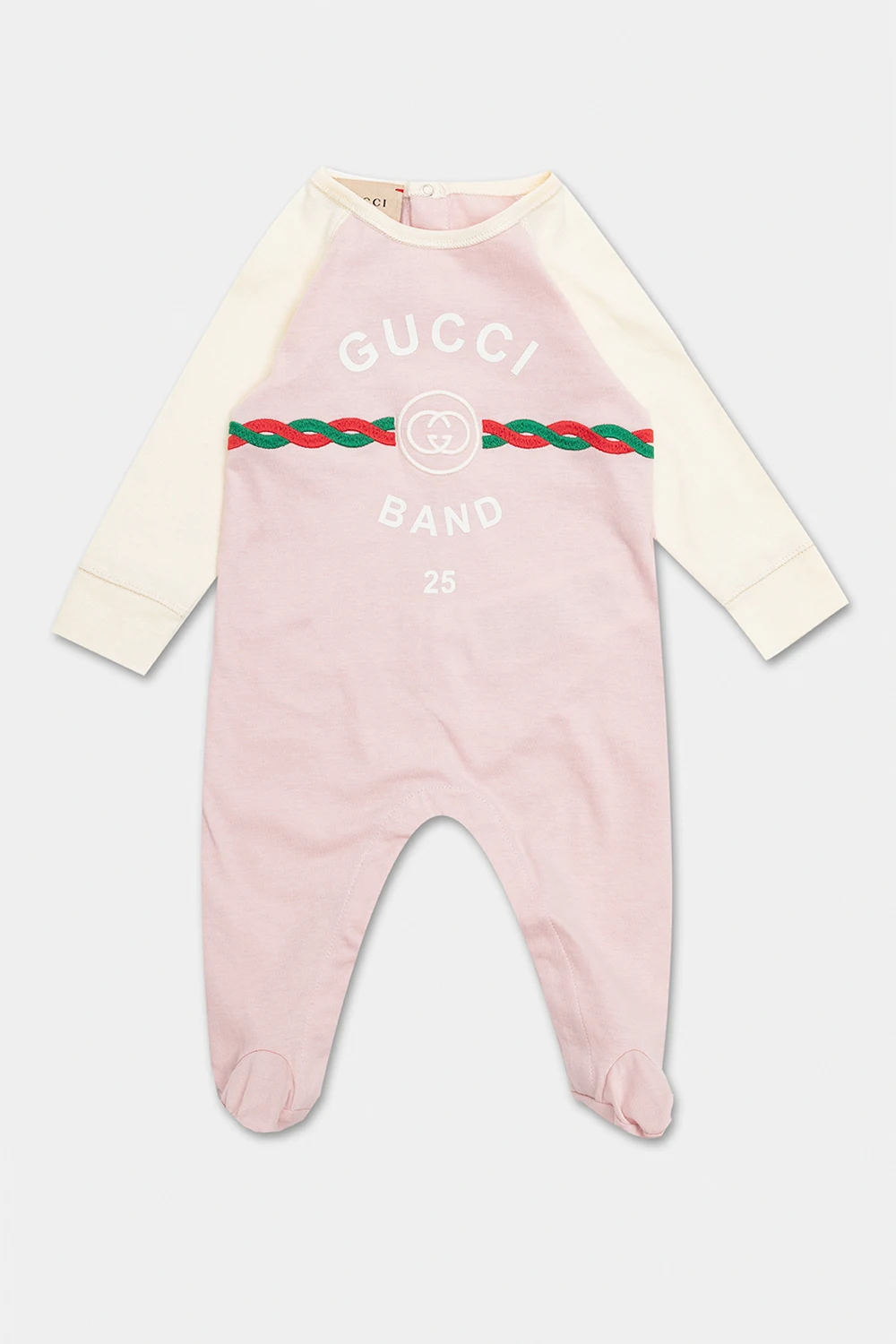 Baby one-piece with logo