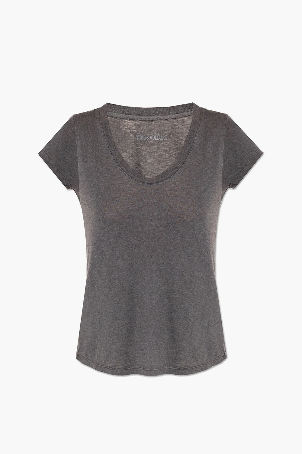 ‘Tiny Slub’ T-shirt with logo