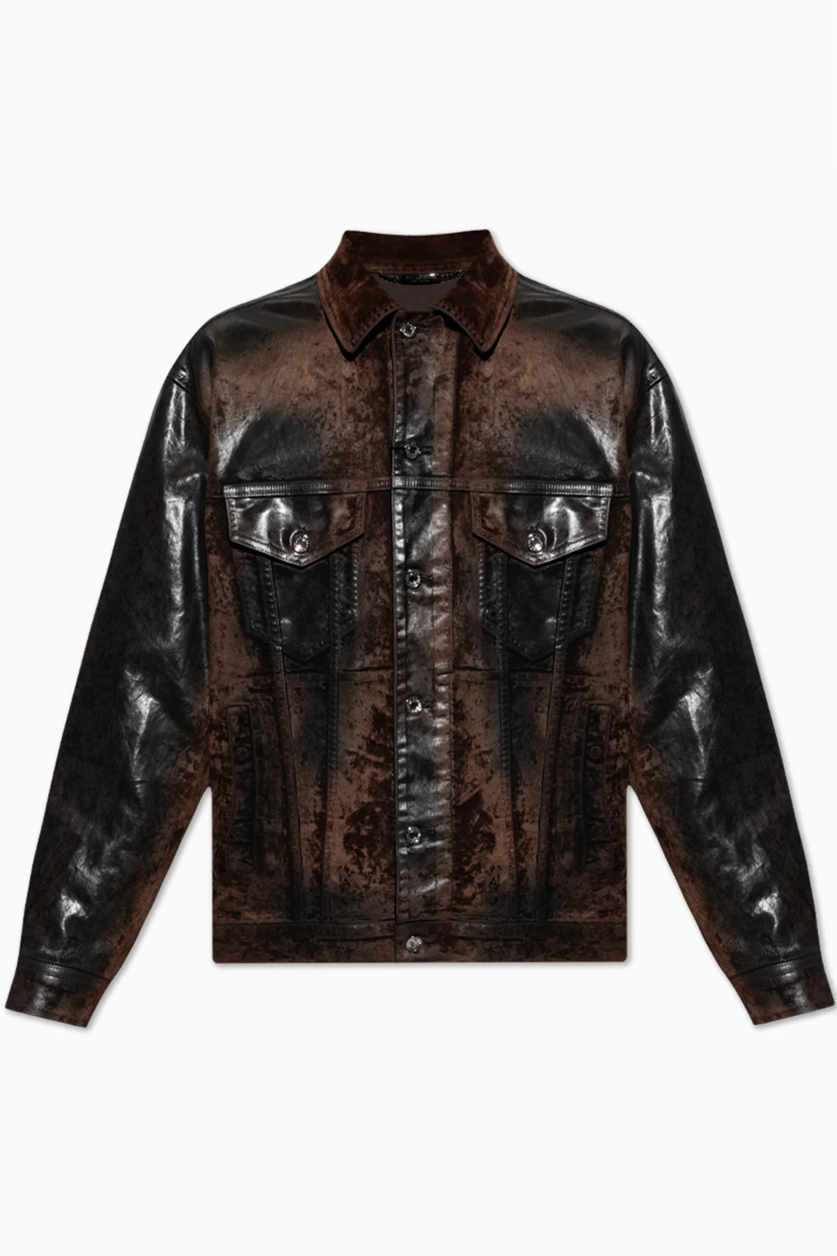 BROWN Jacket with logo