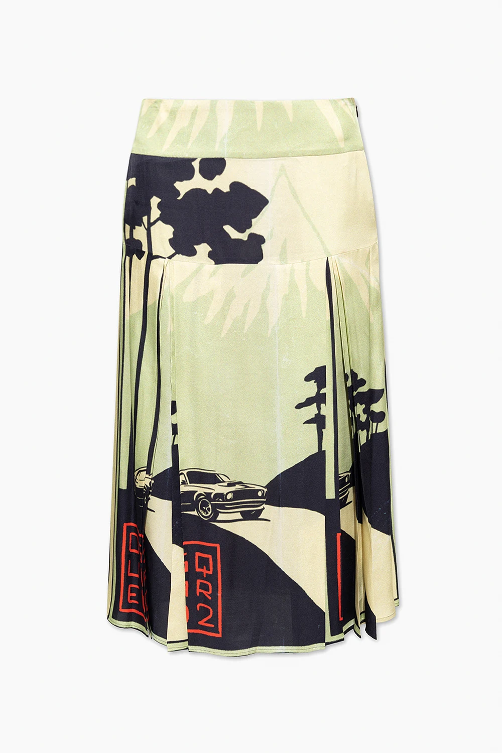 Printed skirt