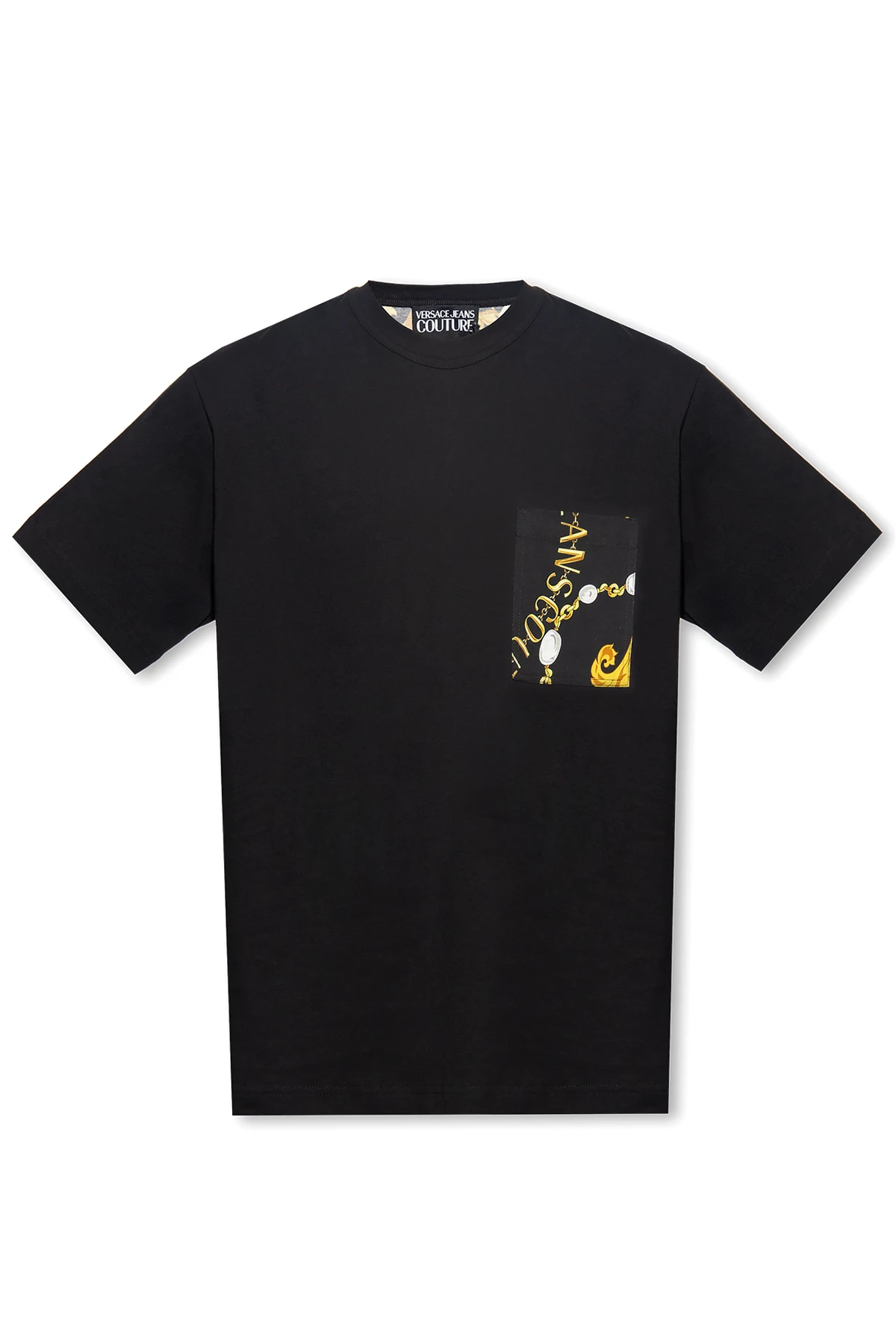 T-shirt ze wzorem 'Chain Couture'