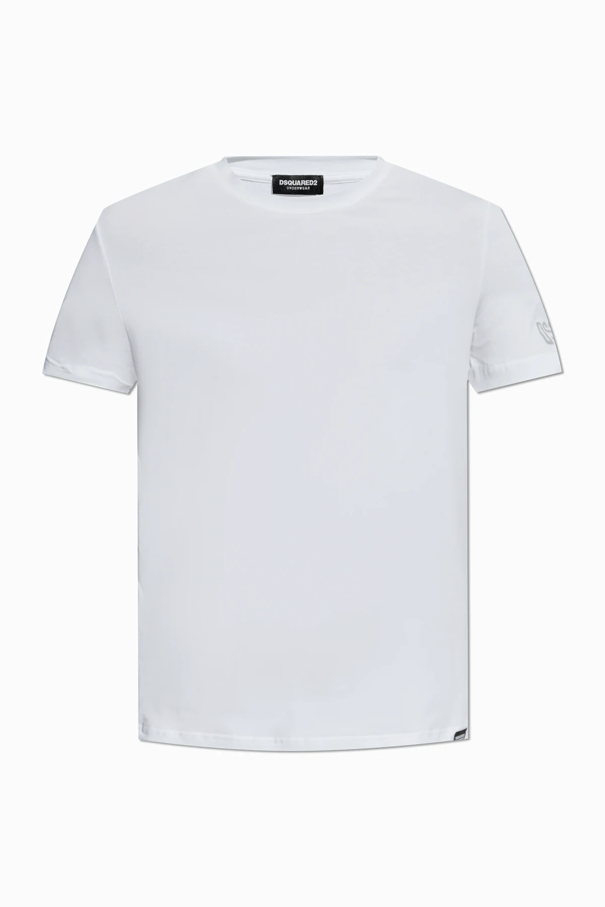 WHITE T-shirt from the `Underwear` collection