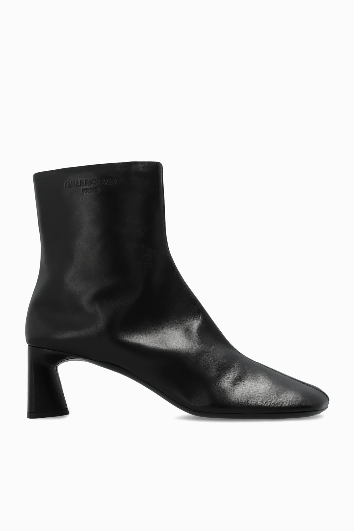BLACK Leather booties ‘Dutyfree’