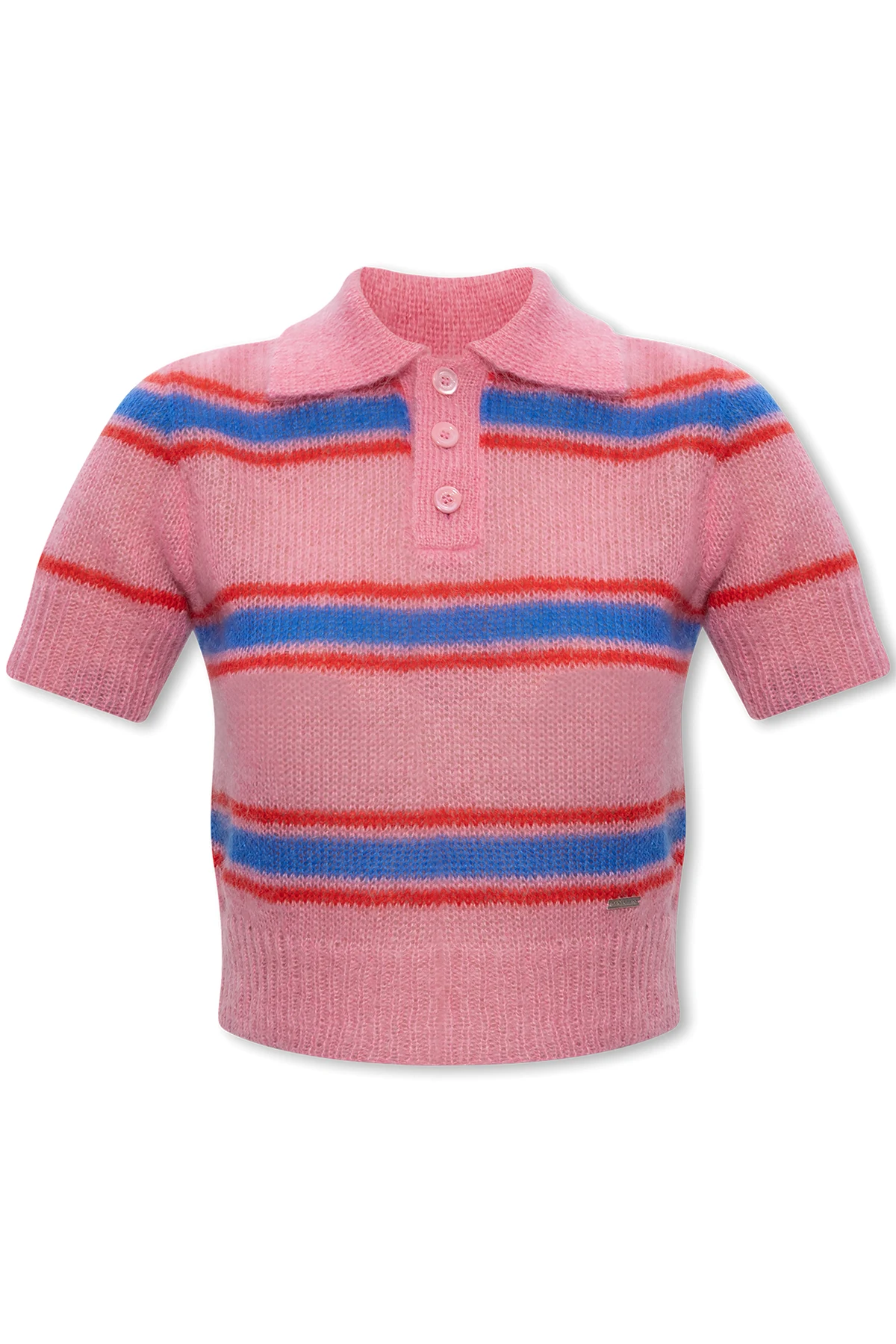 Striped polo shirt
