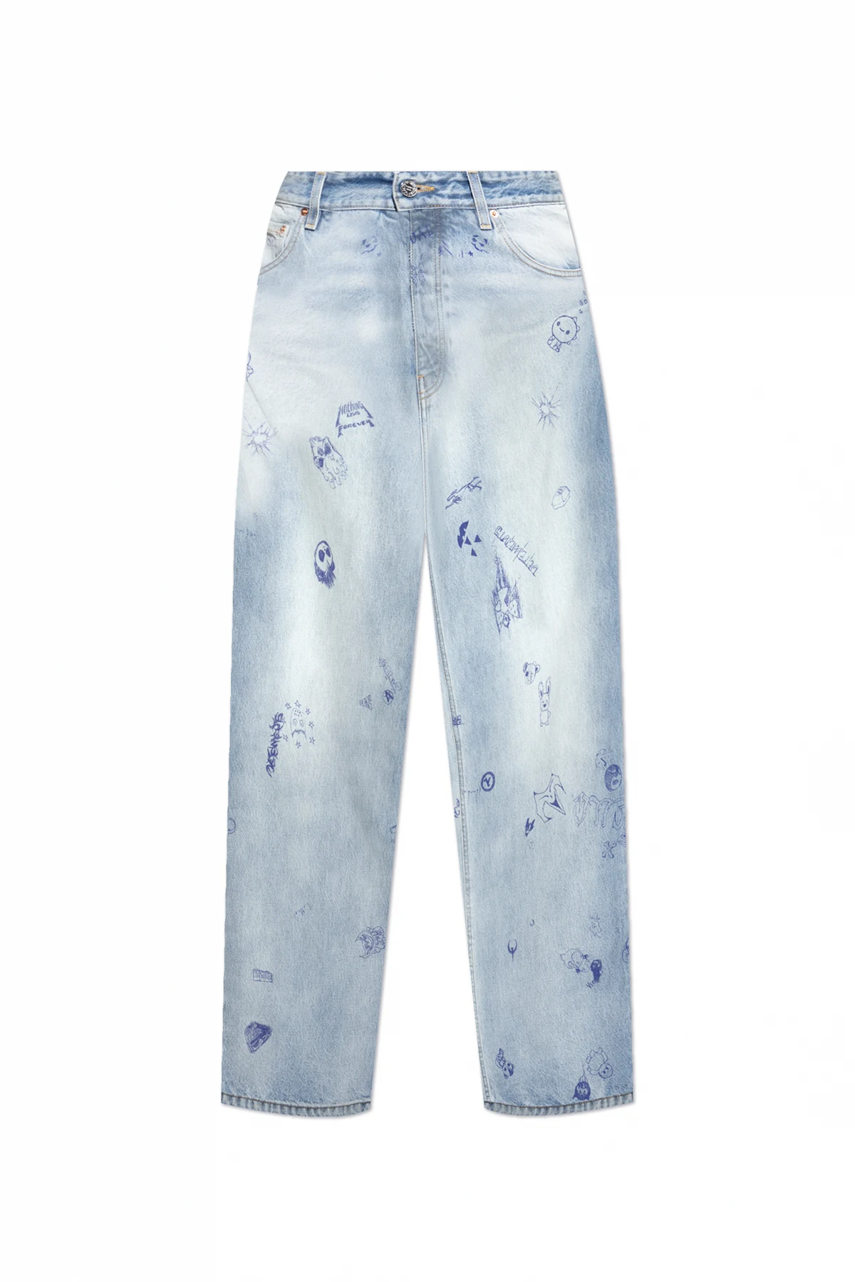 Jeans mit Print