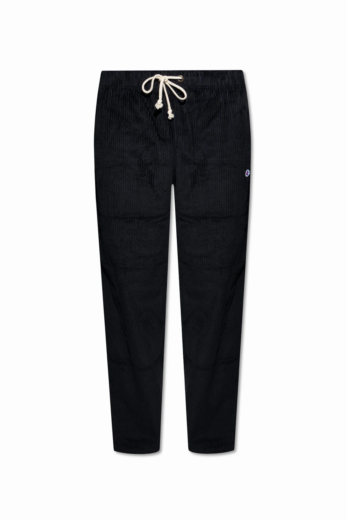 Sztruksowe spodnie z logo