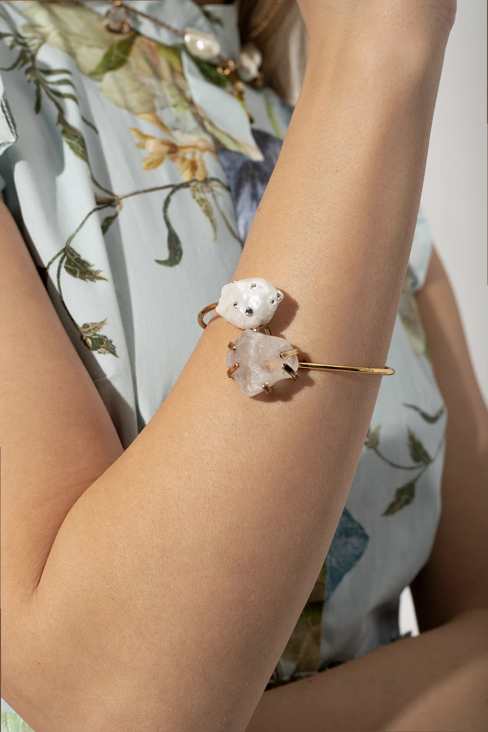 Mosiężna bransoleta