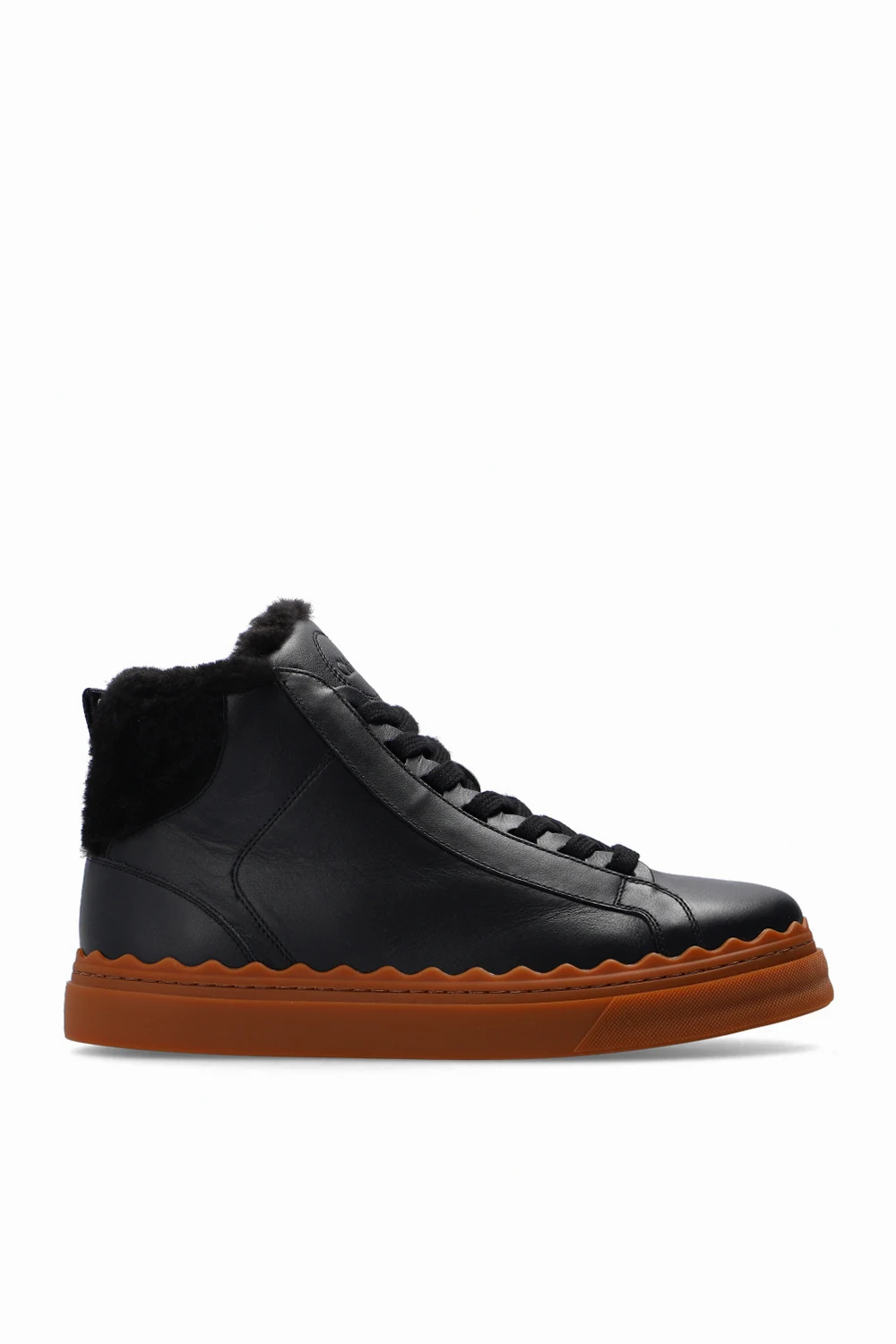 Ankle boots with logo