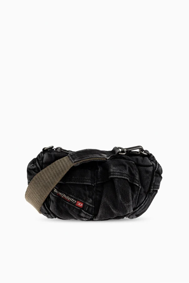 GREY ‘MULTI-PKTS’ shoulder bag