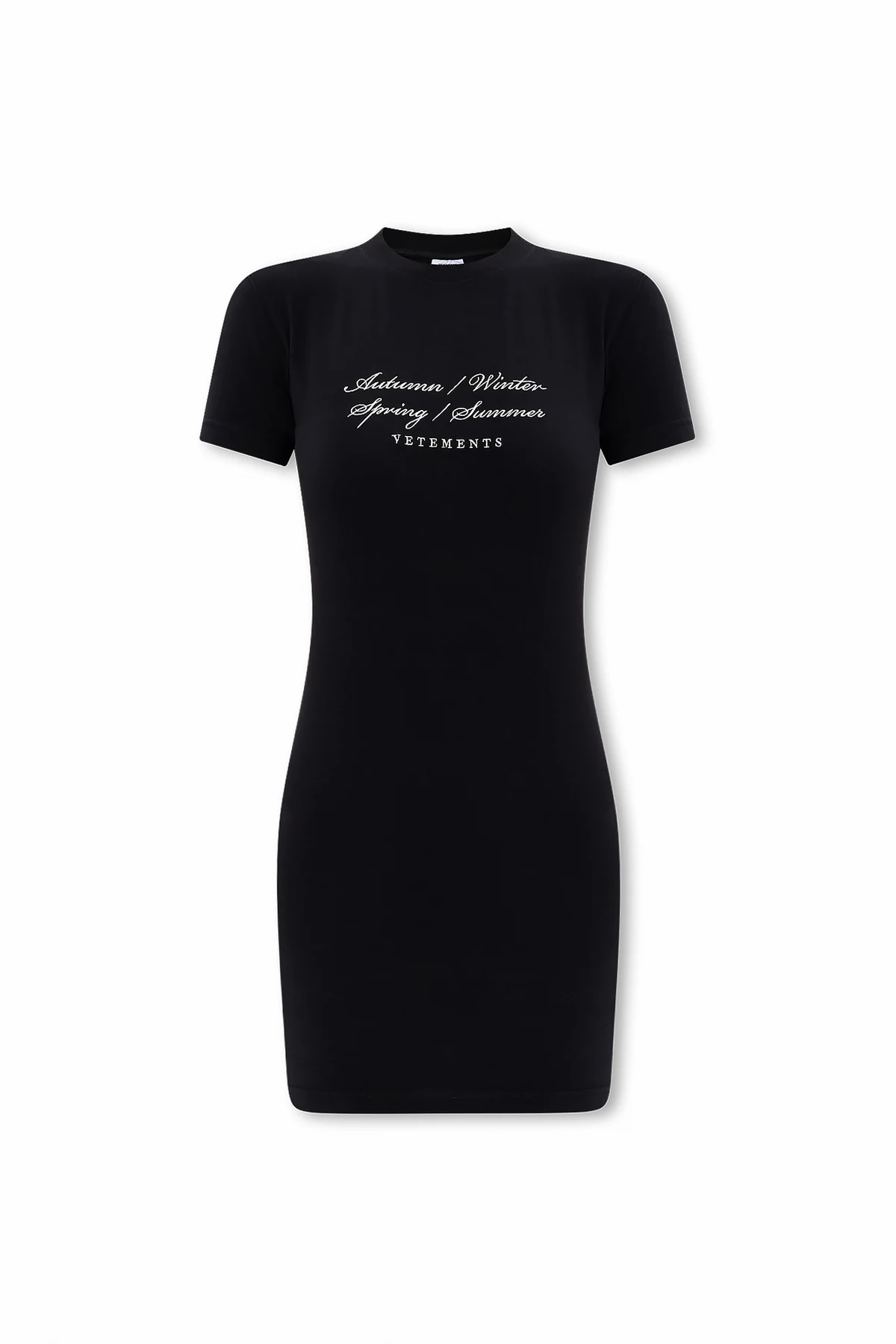 Dress with logo