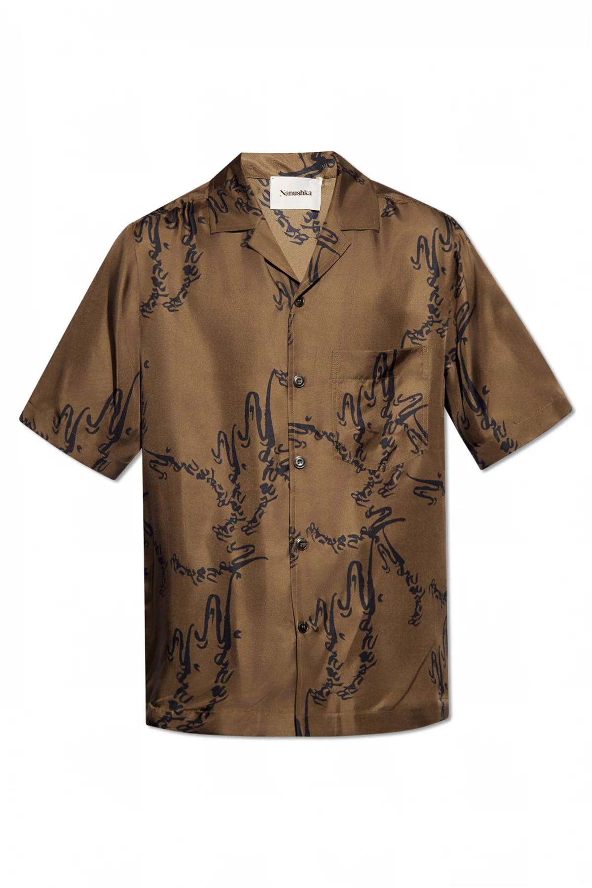 Jedwabna koszula ‘Bodil’