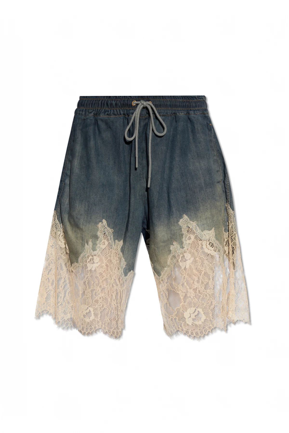 ‘DE-MALKIA-S’ denim shorts