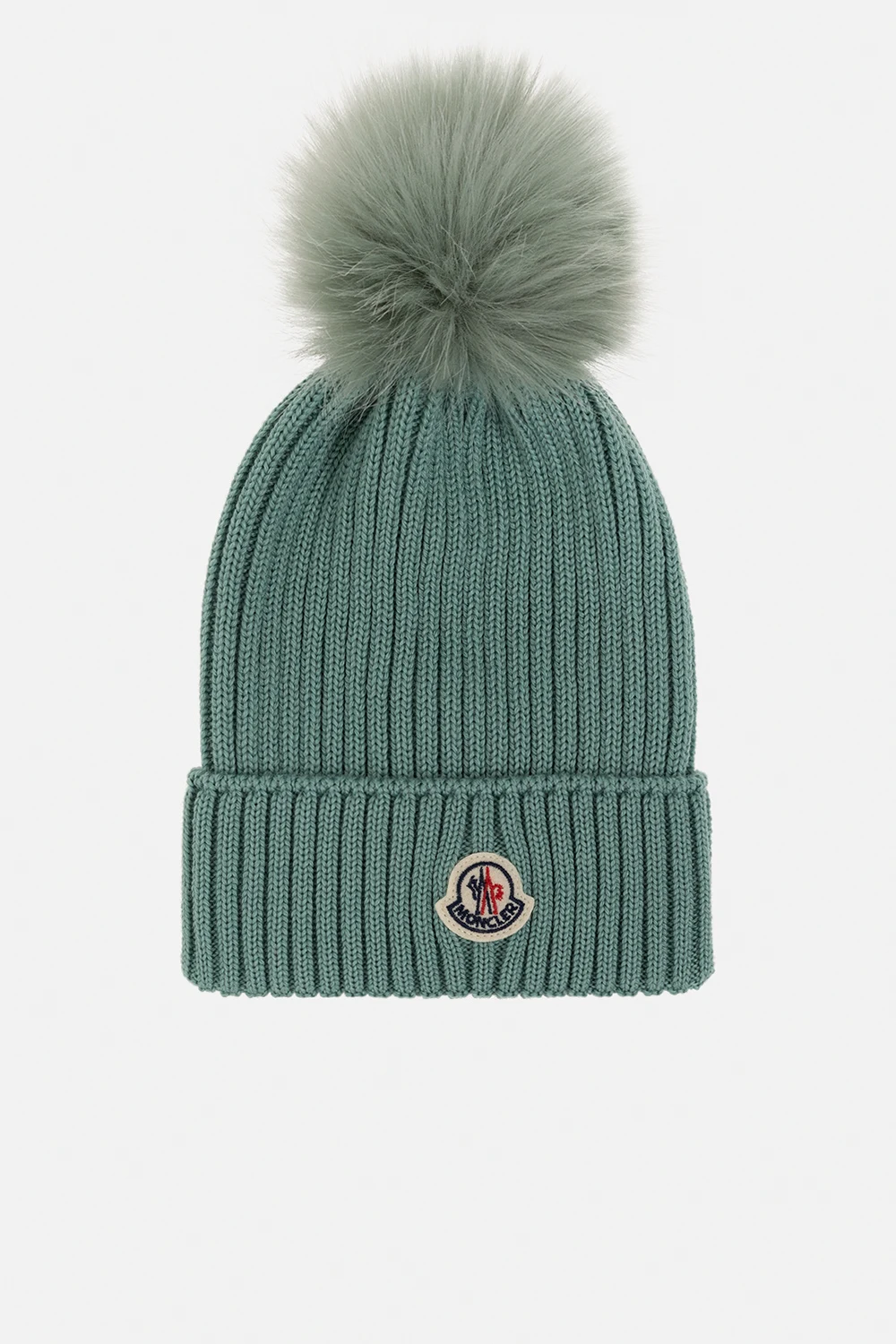 Ribbed beanie with logo