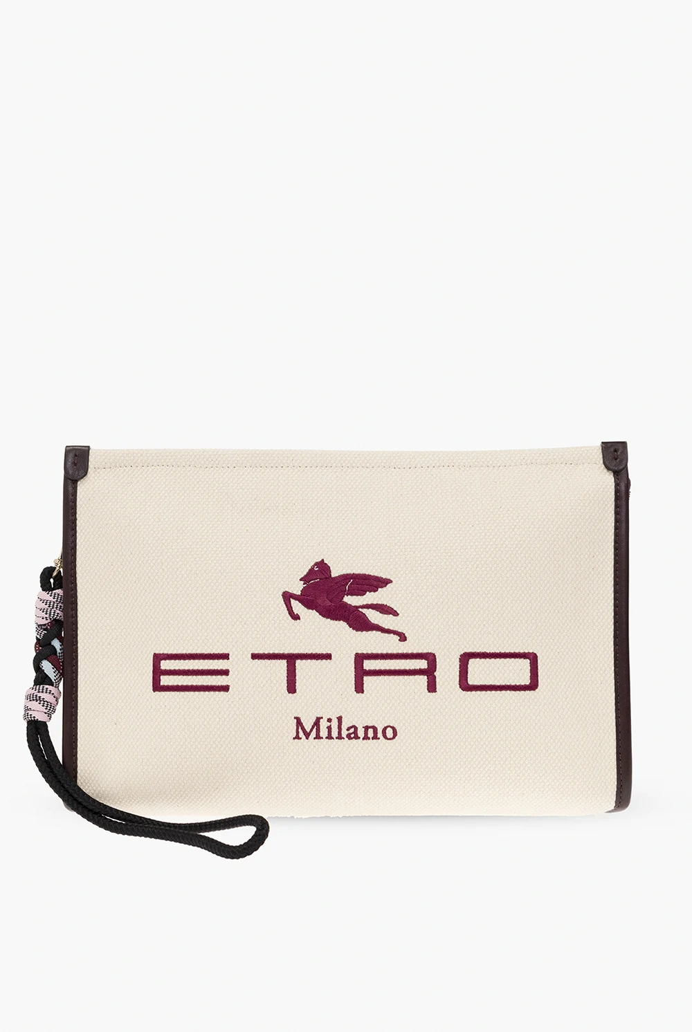 Handbag with logo