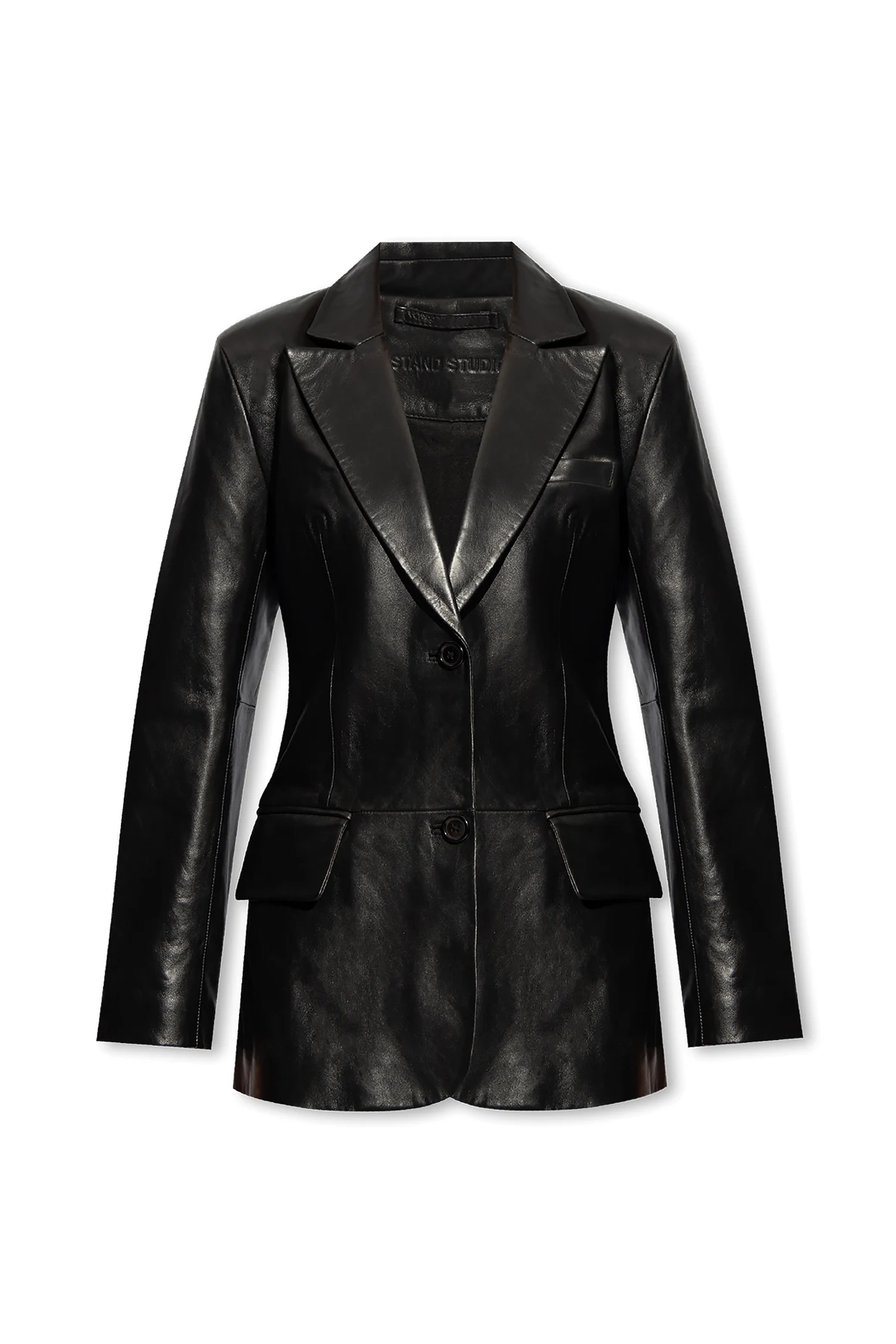 ‘Iggy’ leather blazer