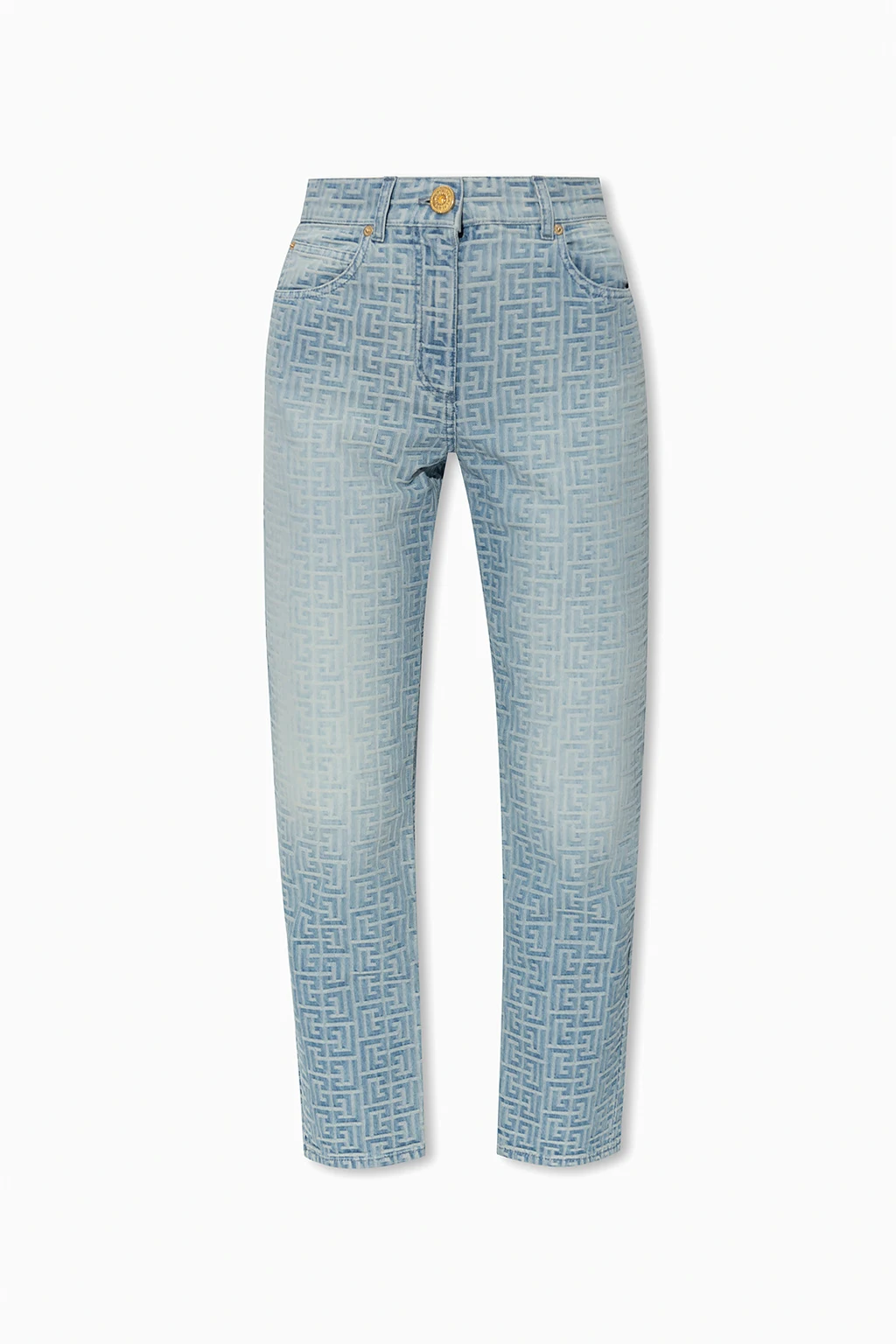 Jeansy z monogramem