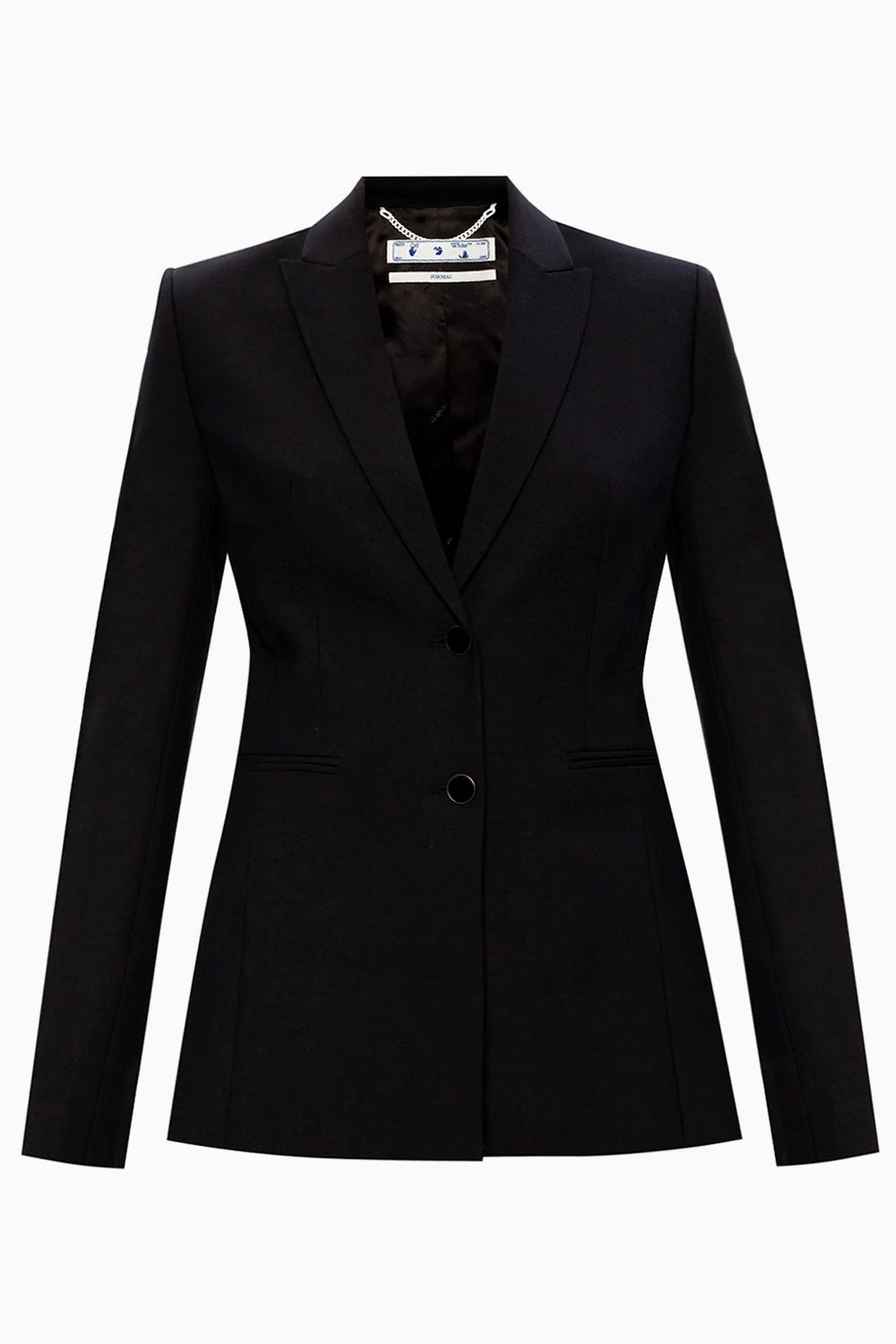 Blazer with logo