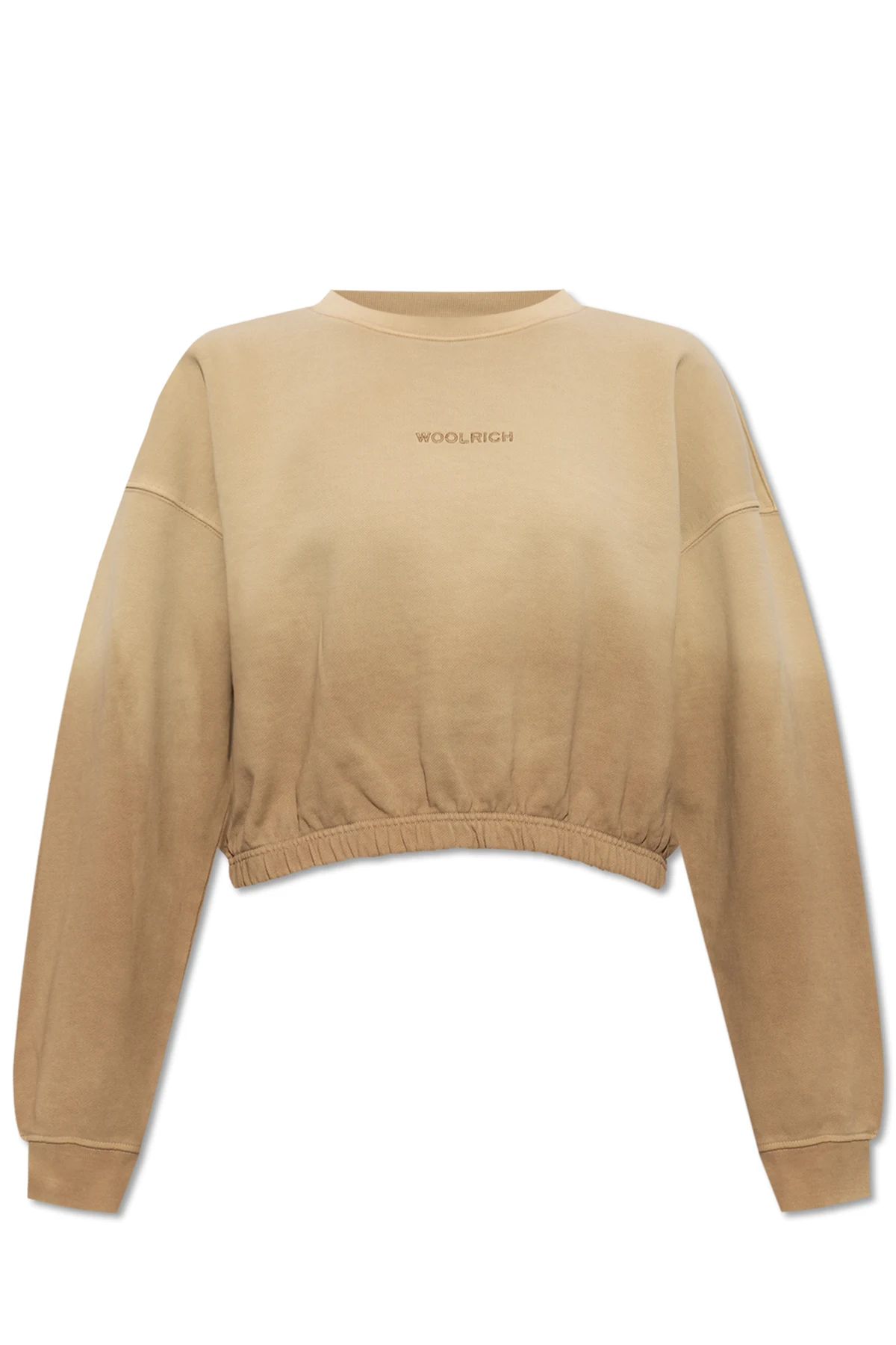 Cropped oversize sweatshirt