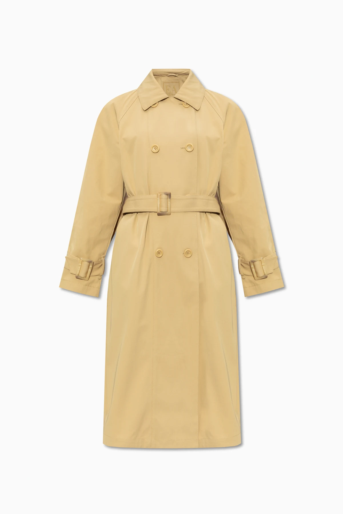 Trench coat with belt