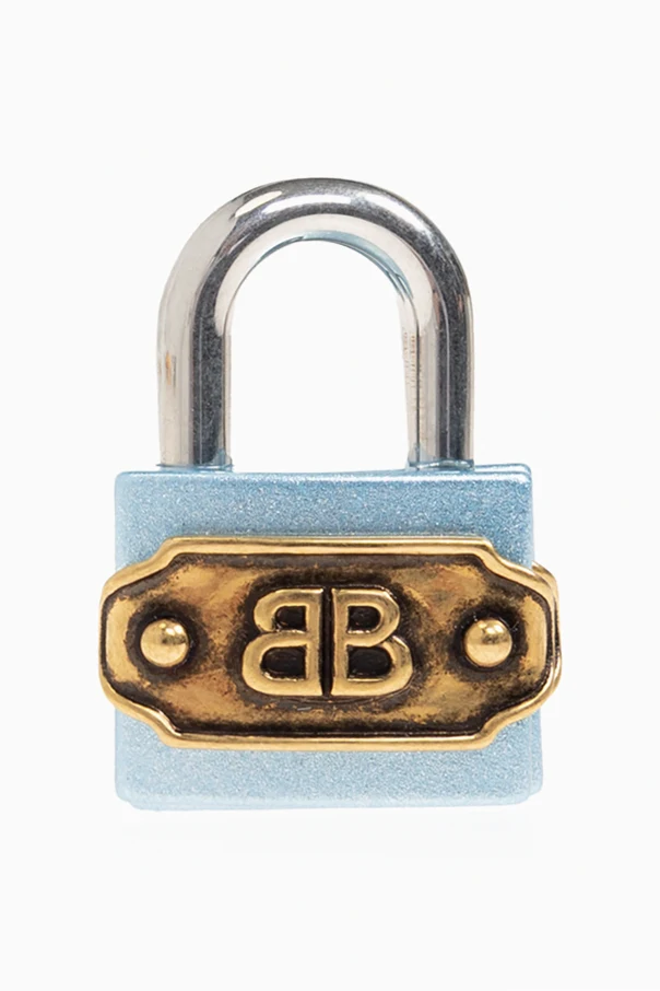 BLAU Anhänger in Form eines Vorhängeschlosses