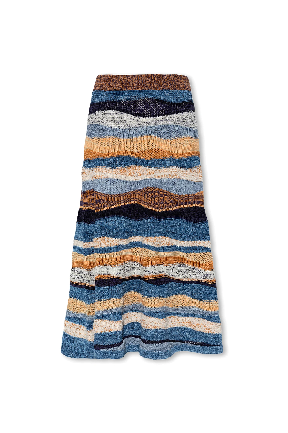‘Hattie’ striped skirt