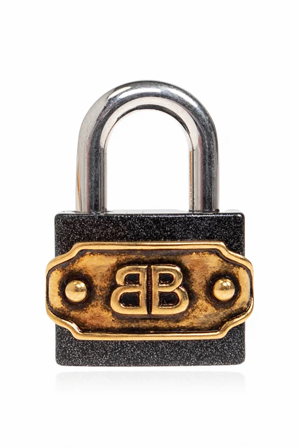 SREBRNY Zawieszka w kształcie kłódki