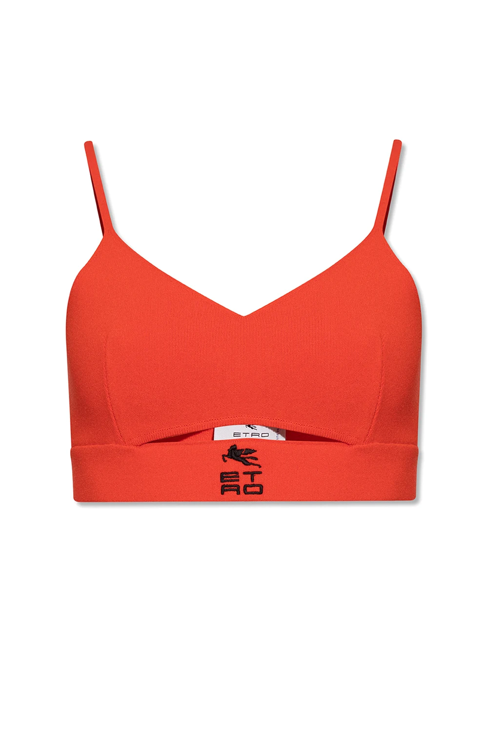 Crop top with logo