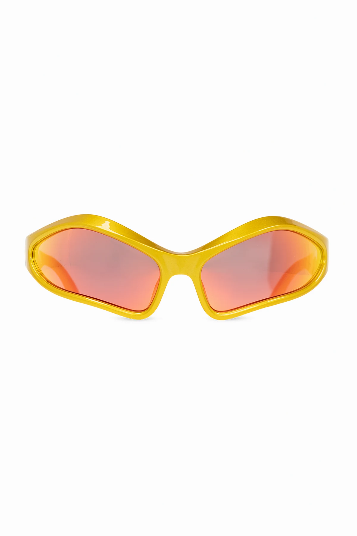 ‘Fennec Oval’ mirrored sunglasses