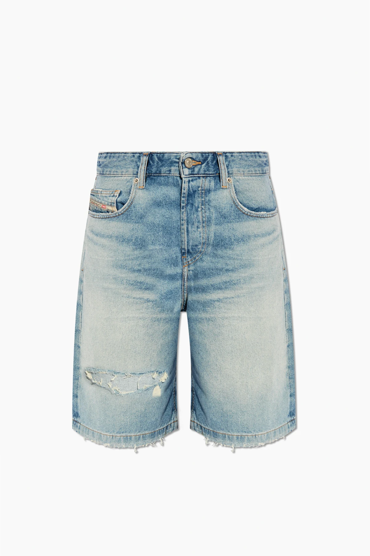 ‘DE-SIRE’ denim shorts