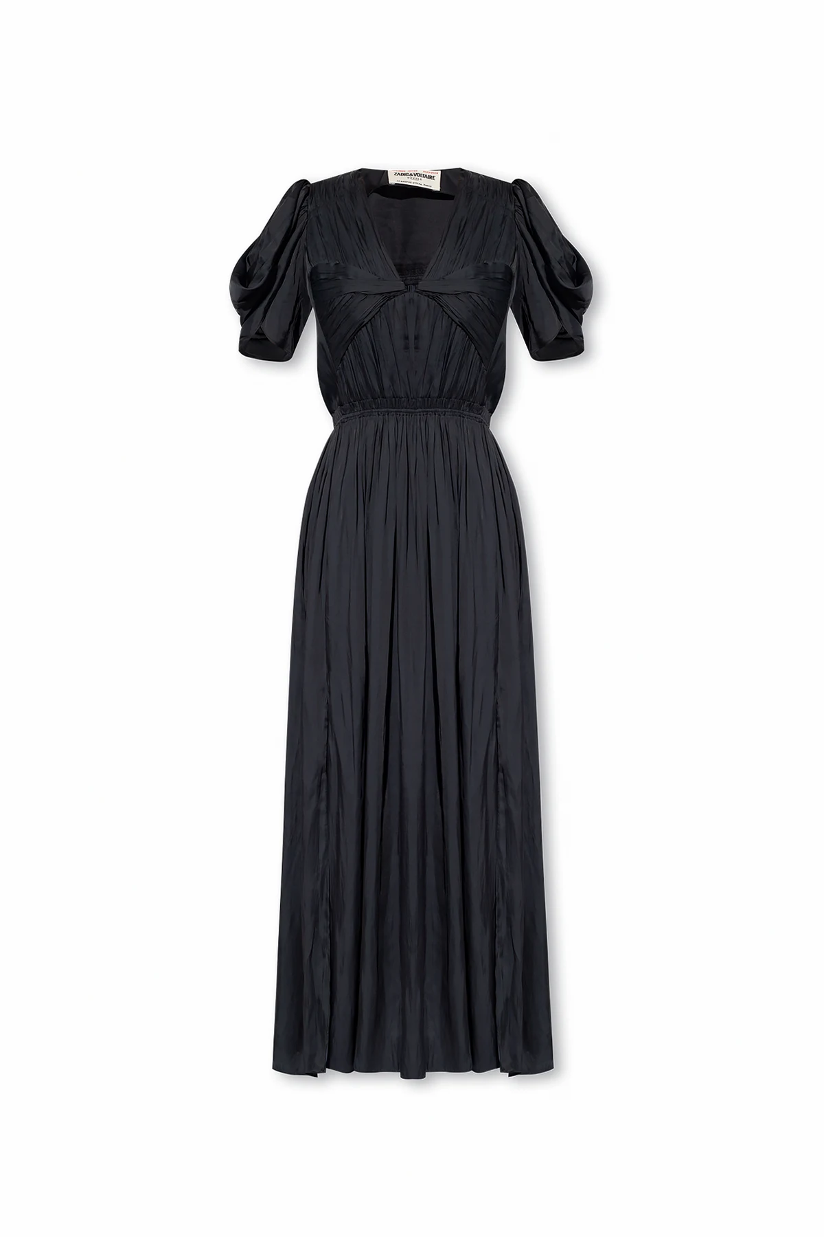 ‘Reina’ satin dress