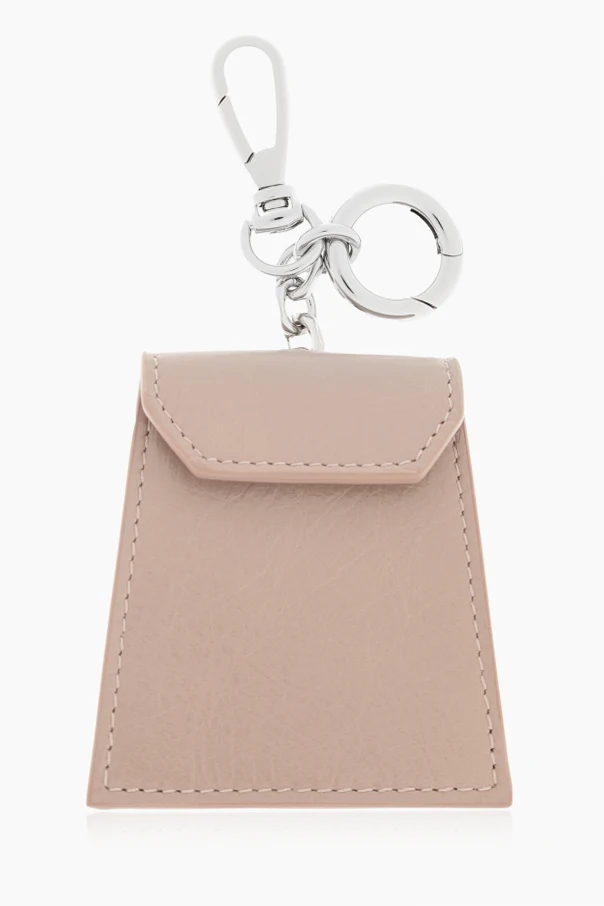 RÓŻOWY Saszetka z brelokiem