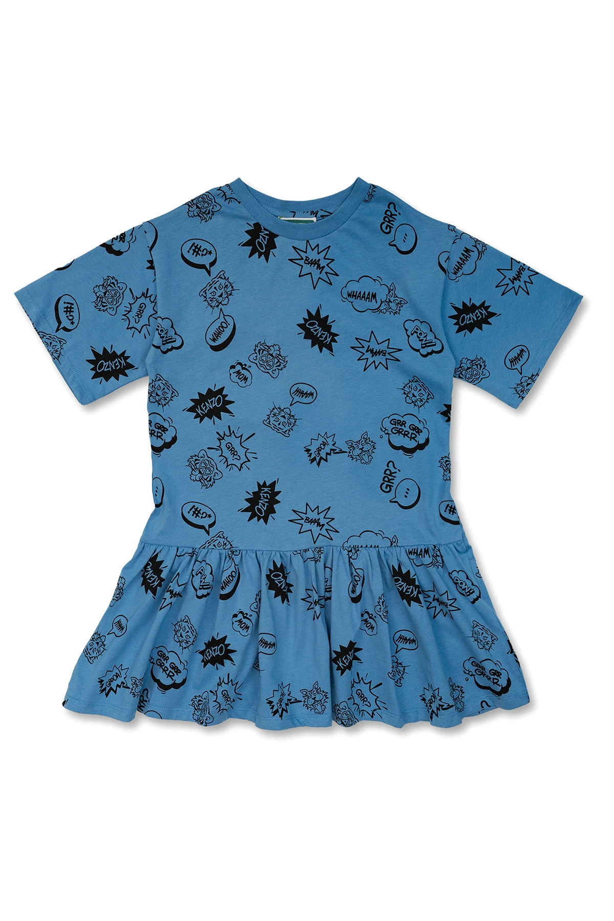 Patterned flared dress